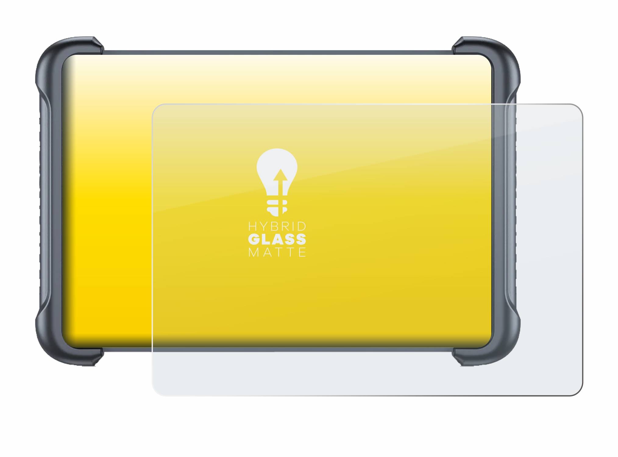 upscreen Hybrid Glas Matt Panzer-Folie für Thinkcar Thinkscan 689BT