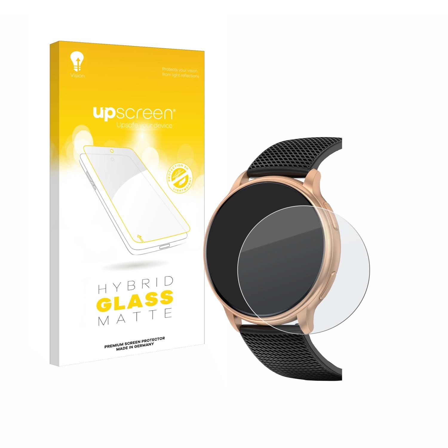 upscreen Hybrid Glas Matt Panzer-Folie für Nemheng Y33 1.32