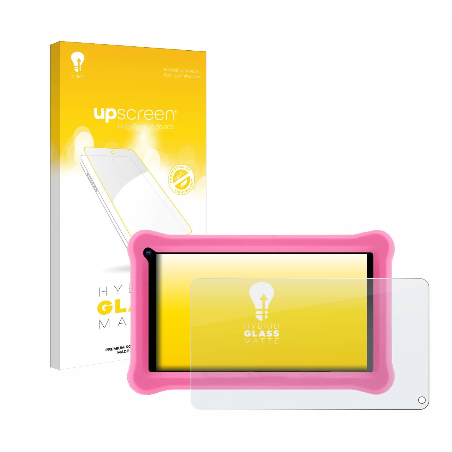 upscreen Hybrid Glas Matt Panzer-Folie für Sumtab K708 7.1