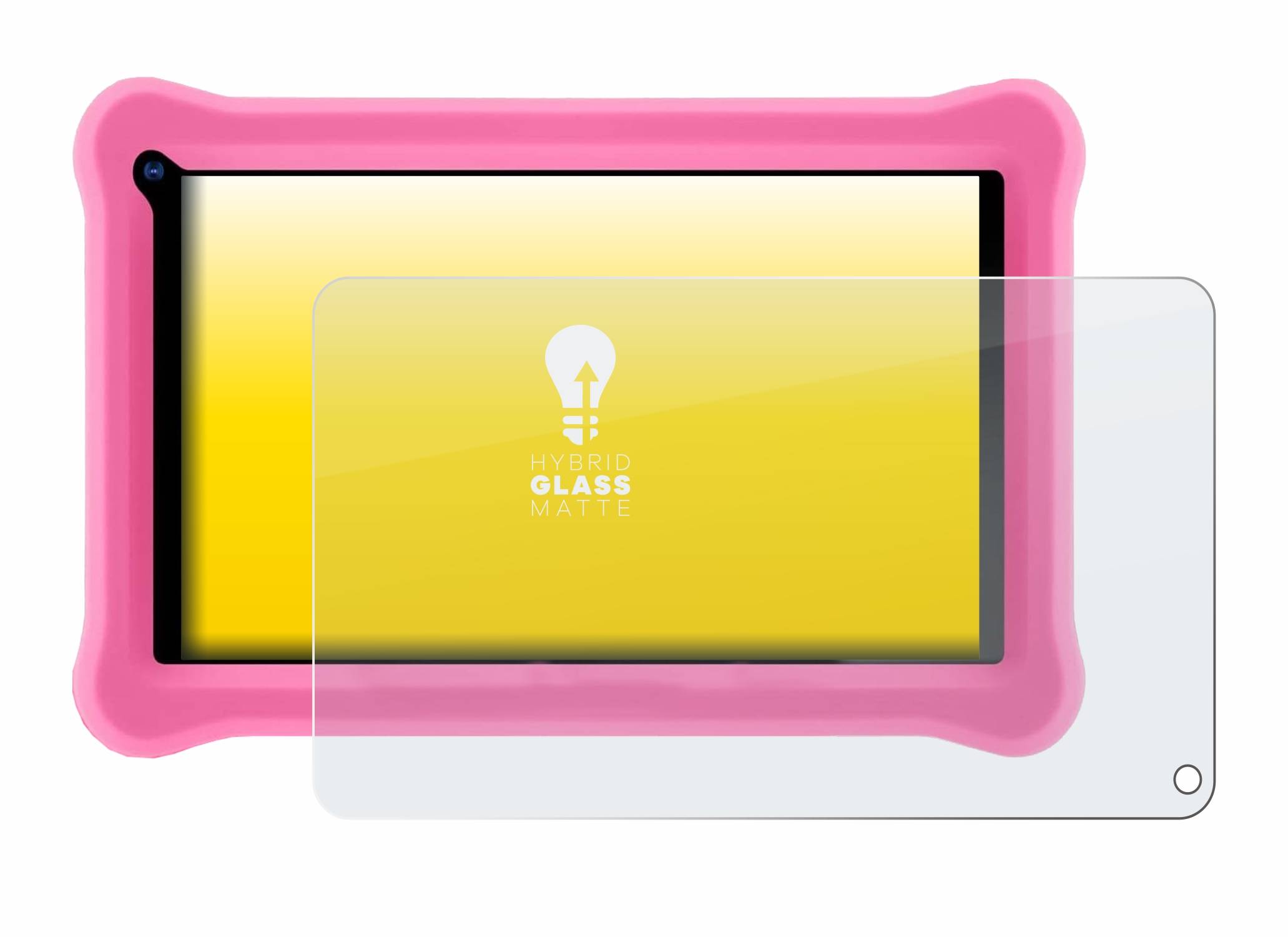 upscreen Hybrid Glas Matt Panzer-Folie für Sumtab K708 7.1