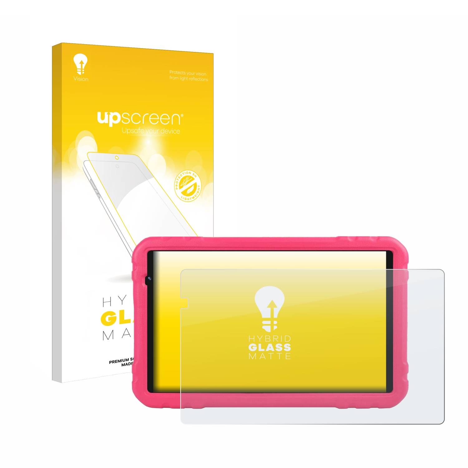upscreen Hybrid Glas Matt Panzer-Folie für Juedur R500 10