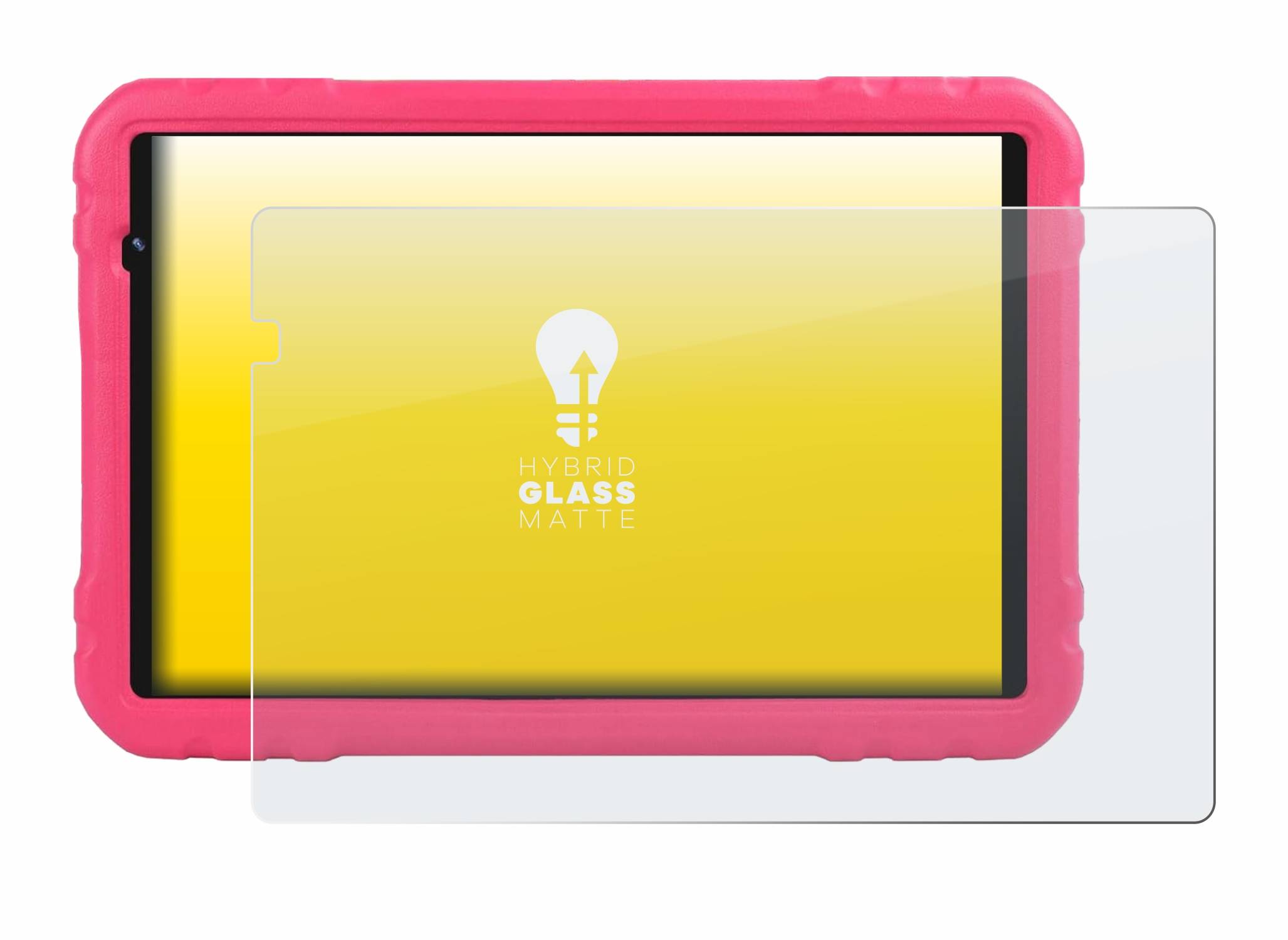 upscreen Hybrid Glas Matt Panzer-Folie für Juedur R500 10