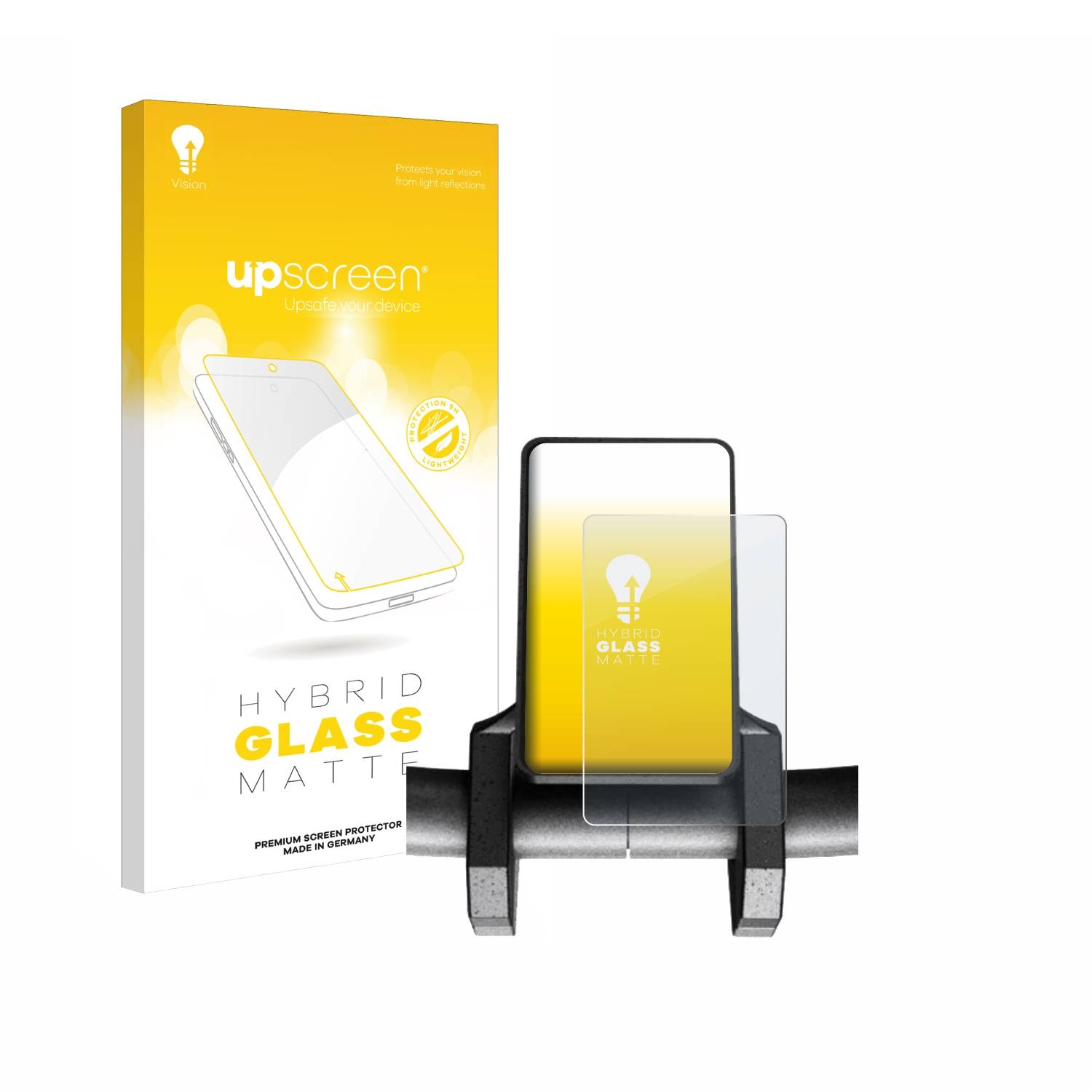 upscreen Hybrid Glas Matt Panzer-Folie für Joyor S10S