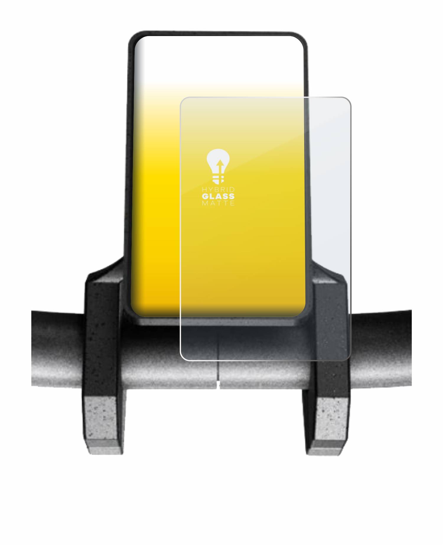 upscreen Hybrid Glas Matt Panzer-Folie für Joyor S10S