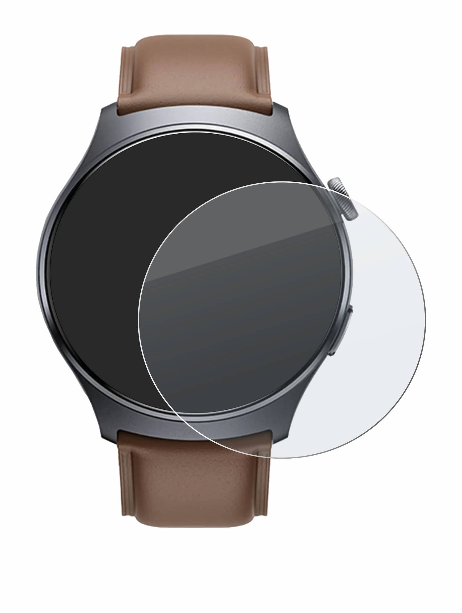 upscreen Hybrid Glas Matt Panzer-Folie für Xiaomi Mibro Lite 3