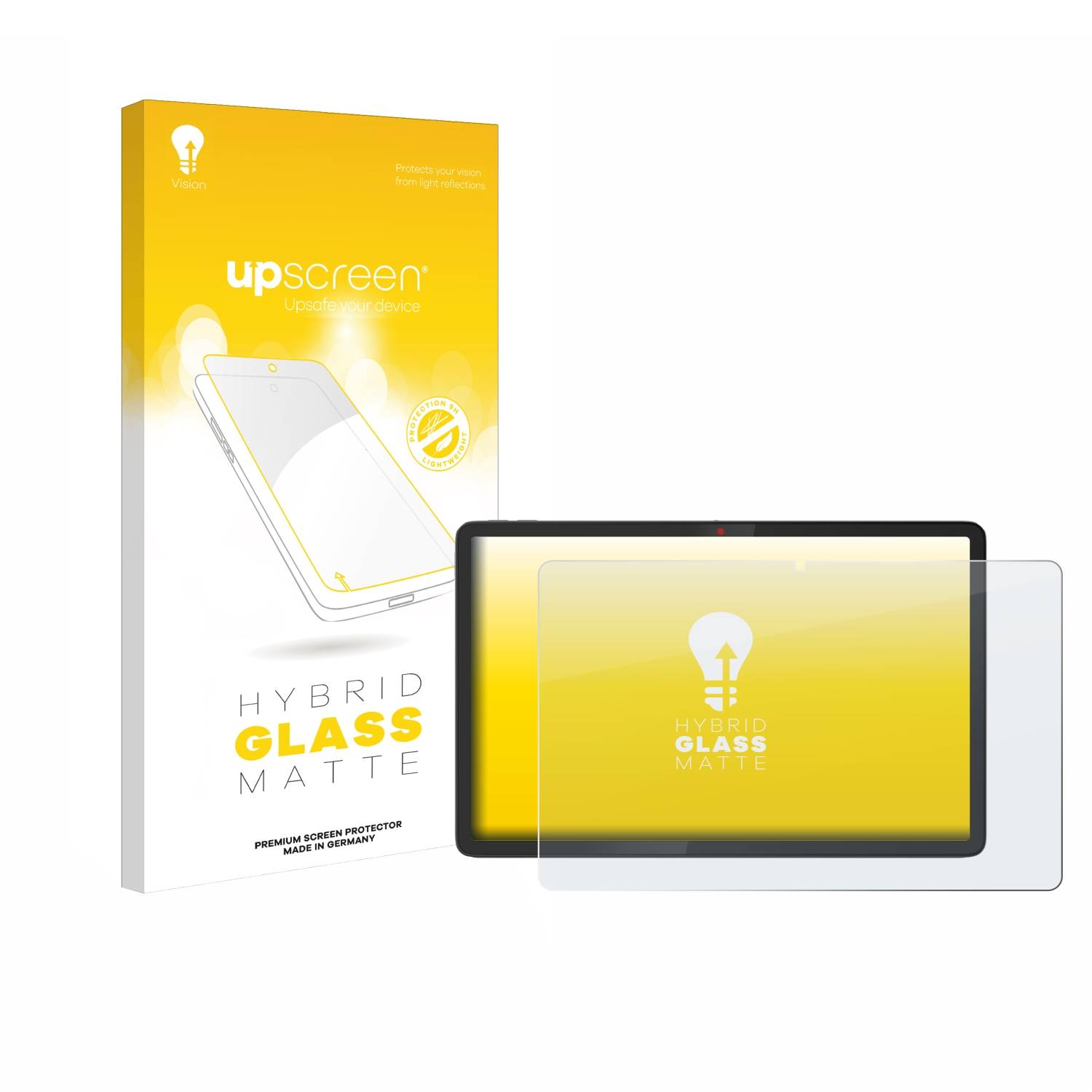 upscreen Hybrid Glas Matt Panzer-Folie für Lenovo Chromebook Duet 11M889