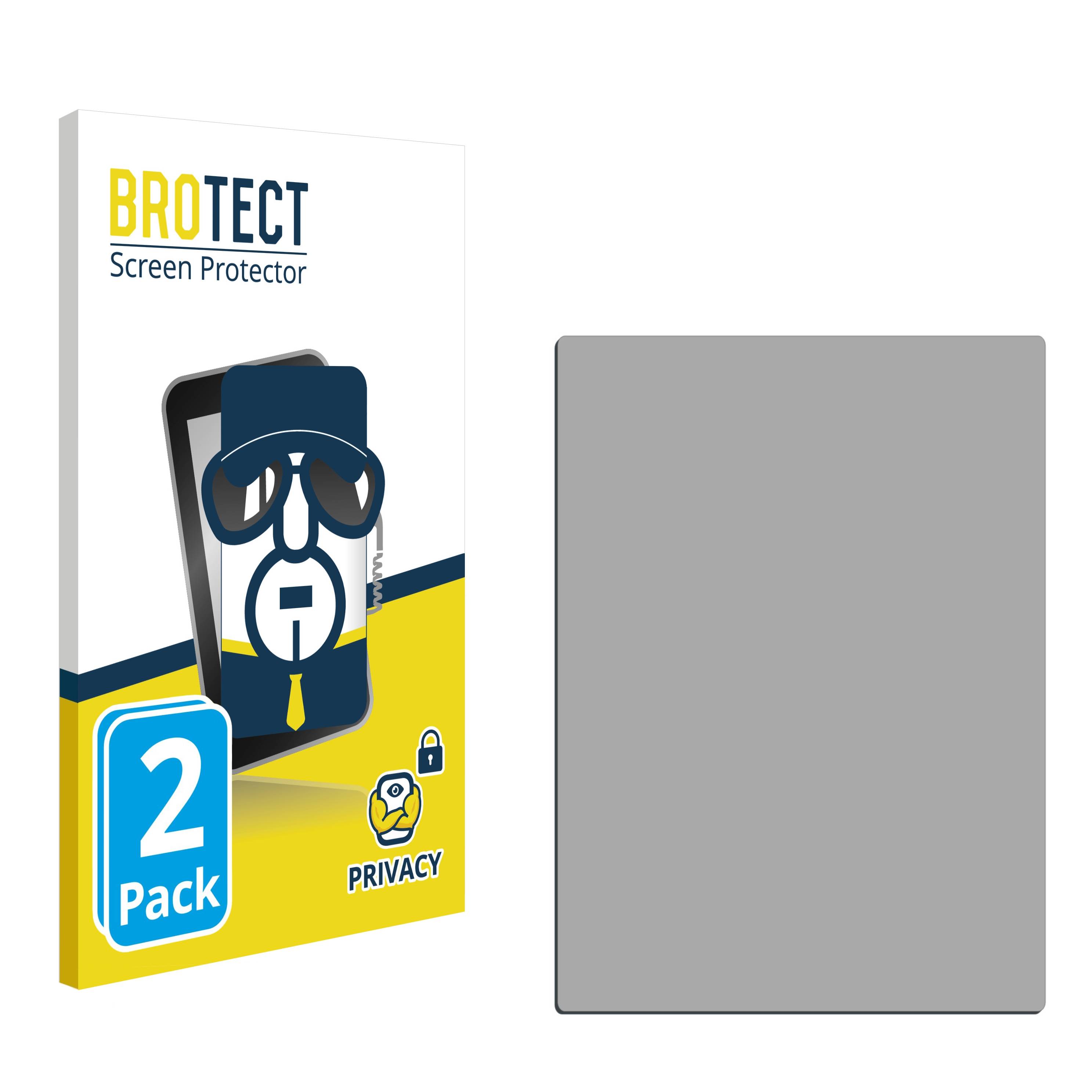 BROTECT Privacy Blickschutzfolie für Touch-Panel PCs mit 3.5 Zoll Displays [51.1 mm x 71.1 mm, 3:2]
