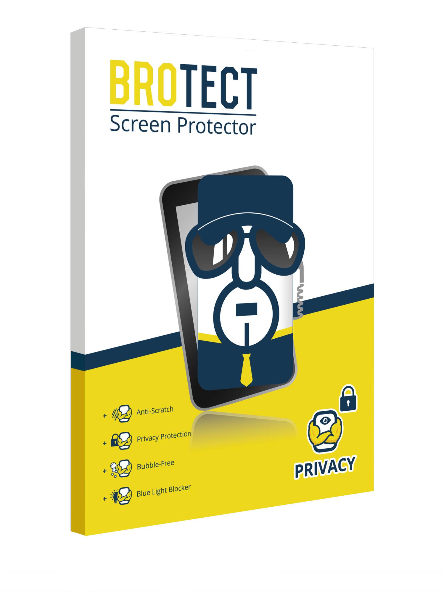 BROTECT Privacy Blickschutzfolie für Microsoft Surface Go 2 10.5