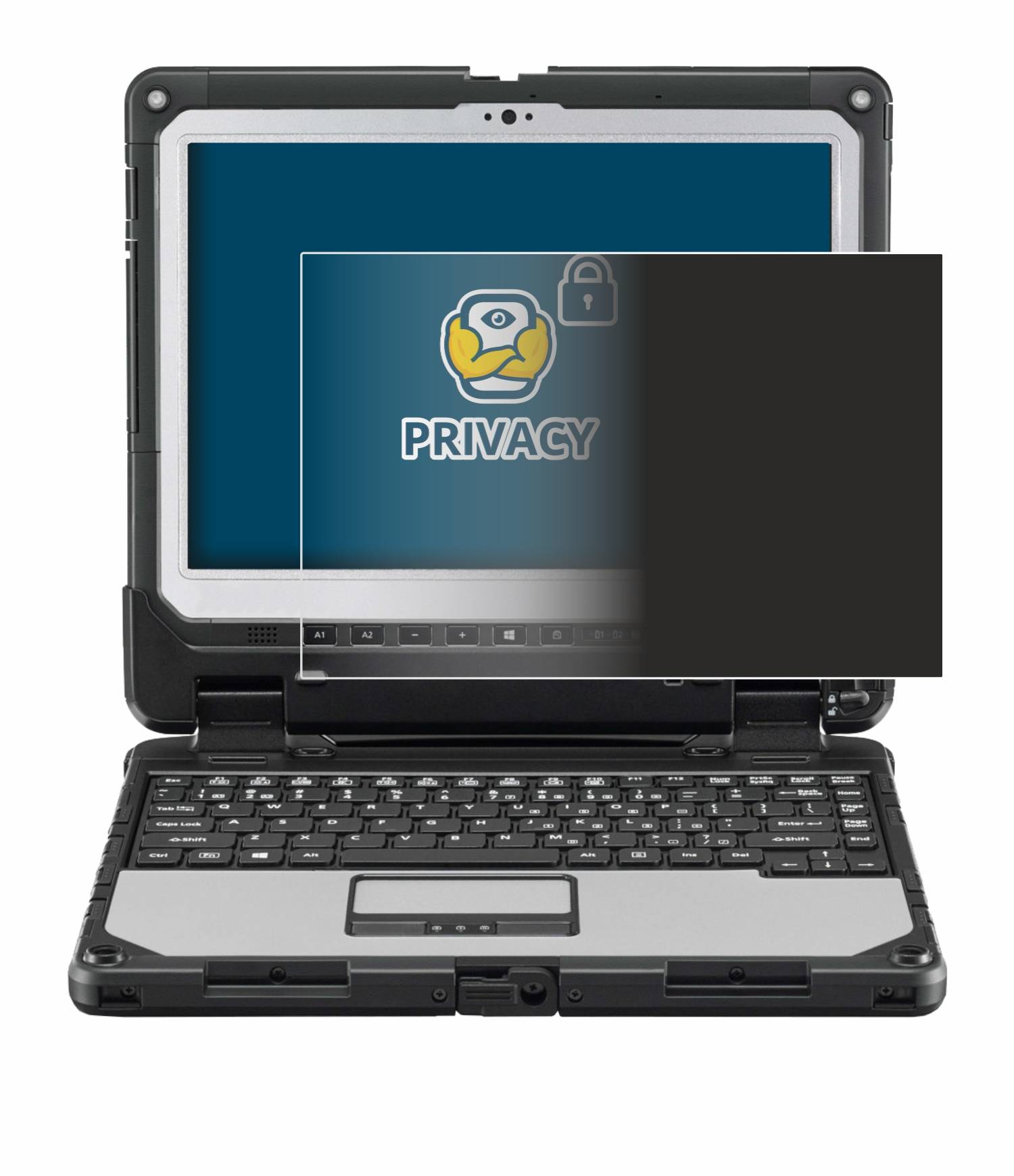 BROTECT Privacy Blickschutzfolie für Panasonic Toughbook CF-33