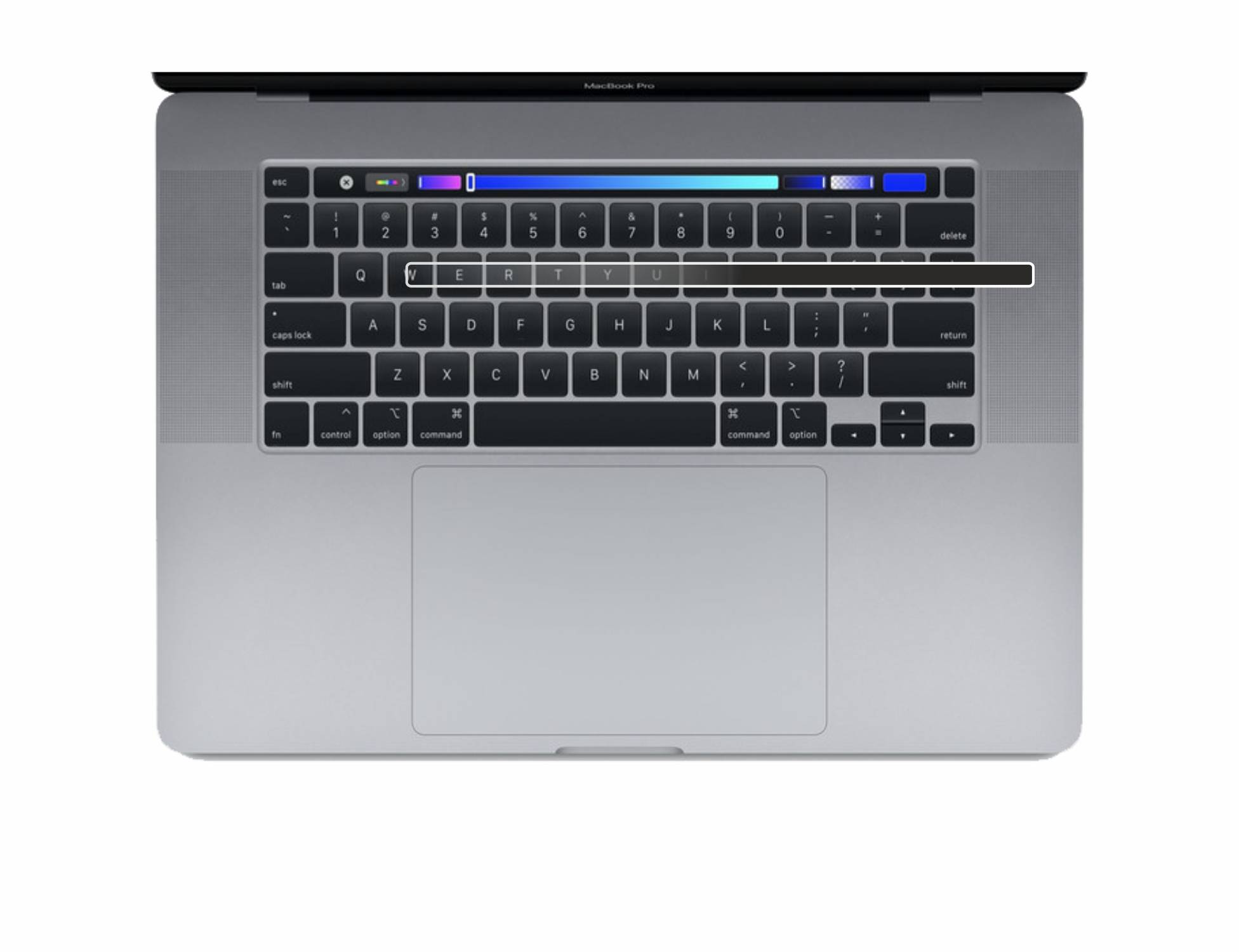 BROTECT Privacy Blickschutzfolie für Apple MacBook Pro 16 2019 (NUR Touch Bar) )