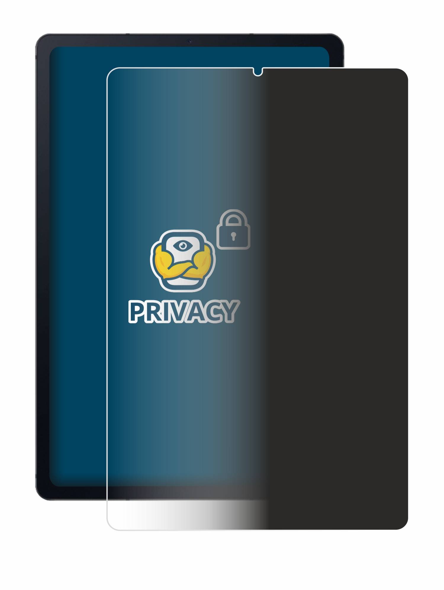 BROTECT Privacy Blickschutzfolie für Samsung Galaxy Tab S6 Lite WiFi 2020