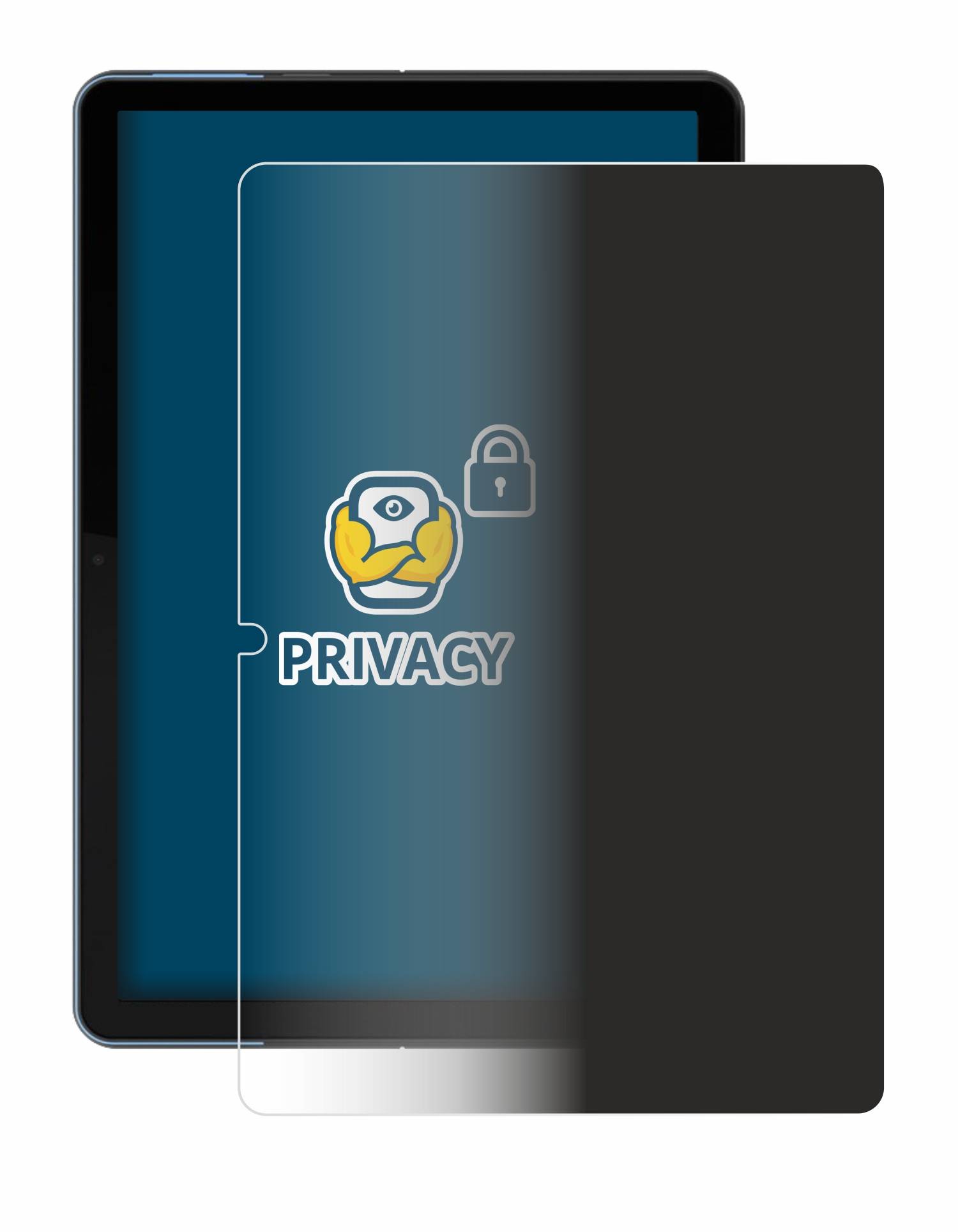 BROTECT Privacy Blickschutzfolie für Lenovo IdeaPad Duet Chromebook 10.1