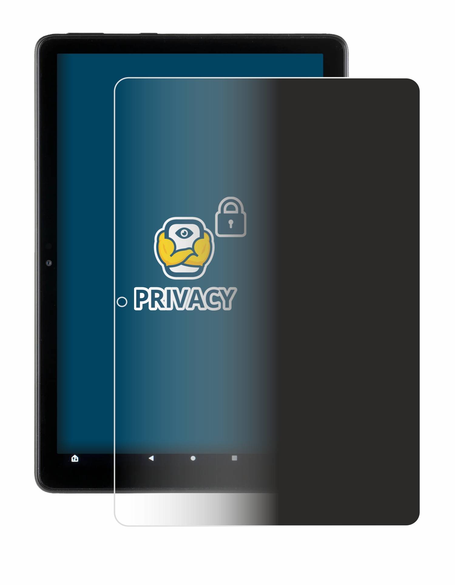 BROTECT Privacy Blickschutzfolie für Amazon Fire HD 10 2021 (11. Gen.)