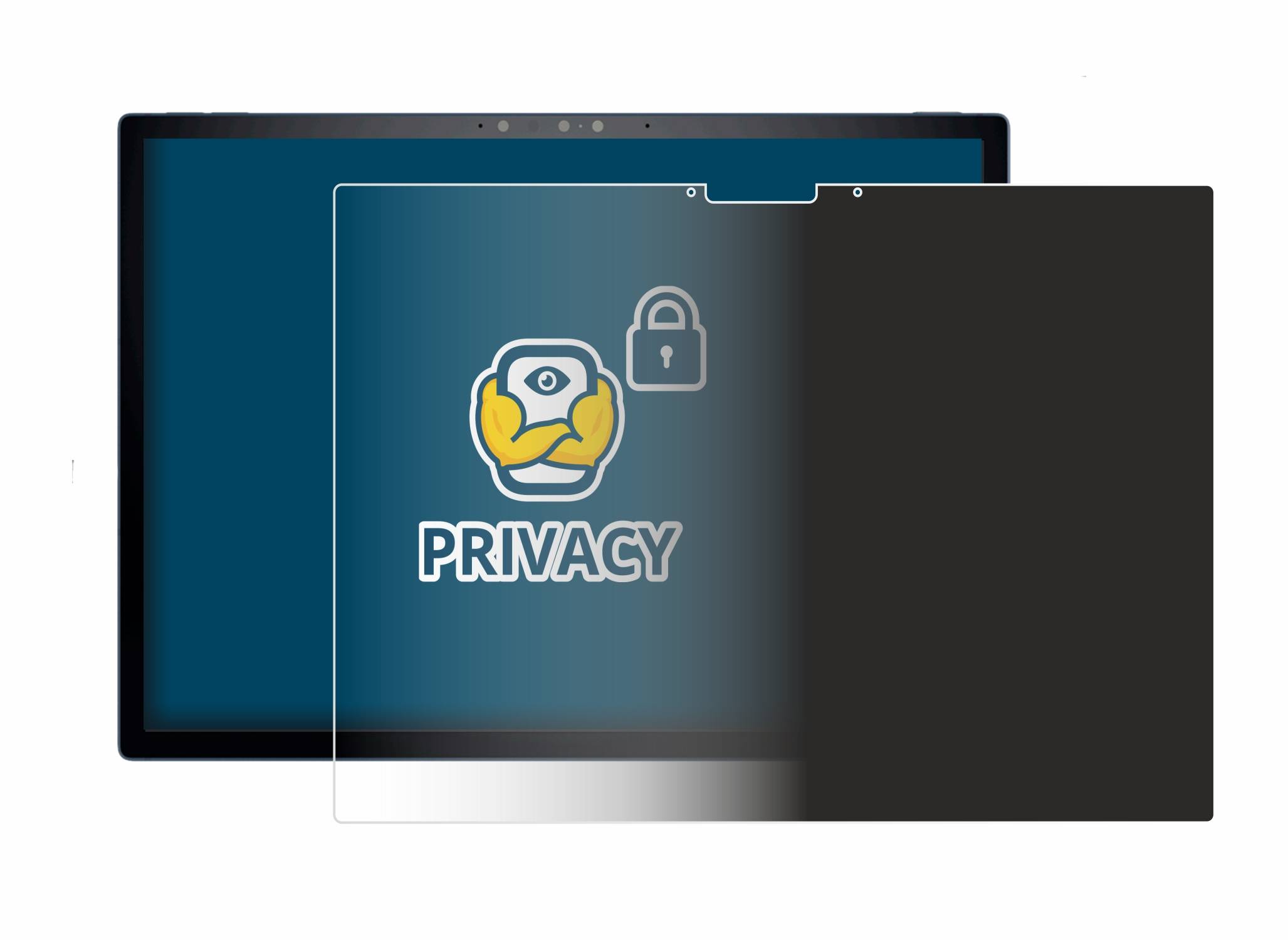 BROTECT Privacy Blickschutzfolie für Dell XPS 13 9315 2-in-1 )