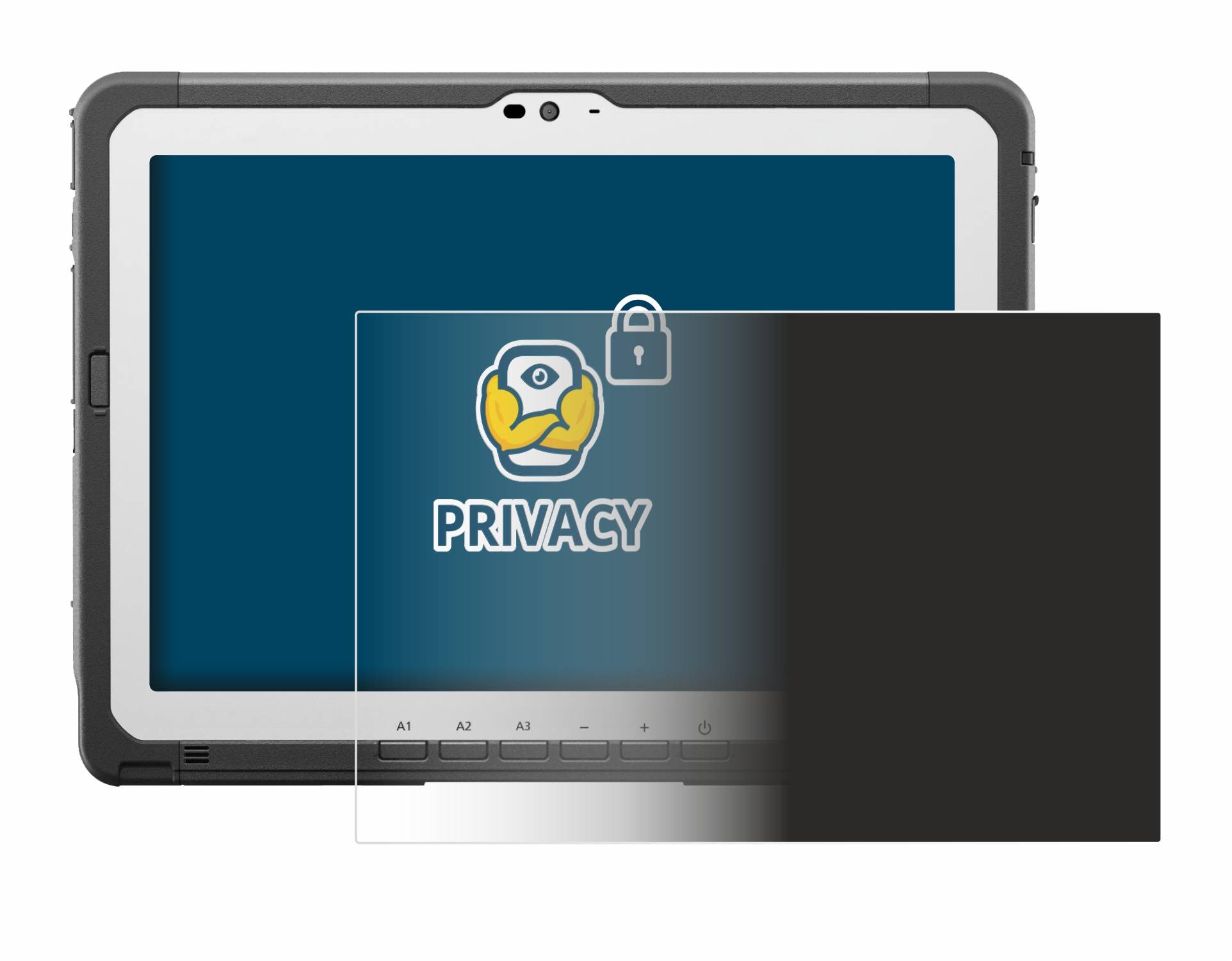 BROTECT Privacy Blickschutzfolie für Panasonic Toughbook FZ-A3