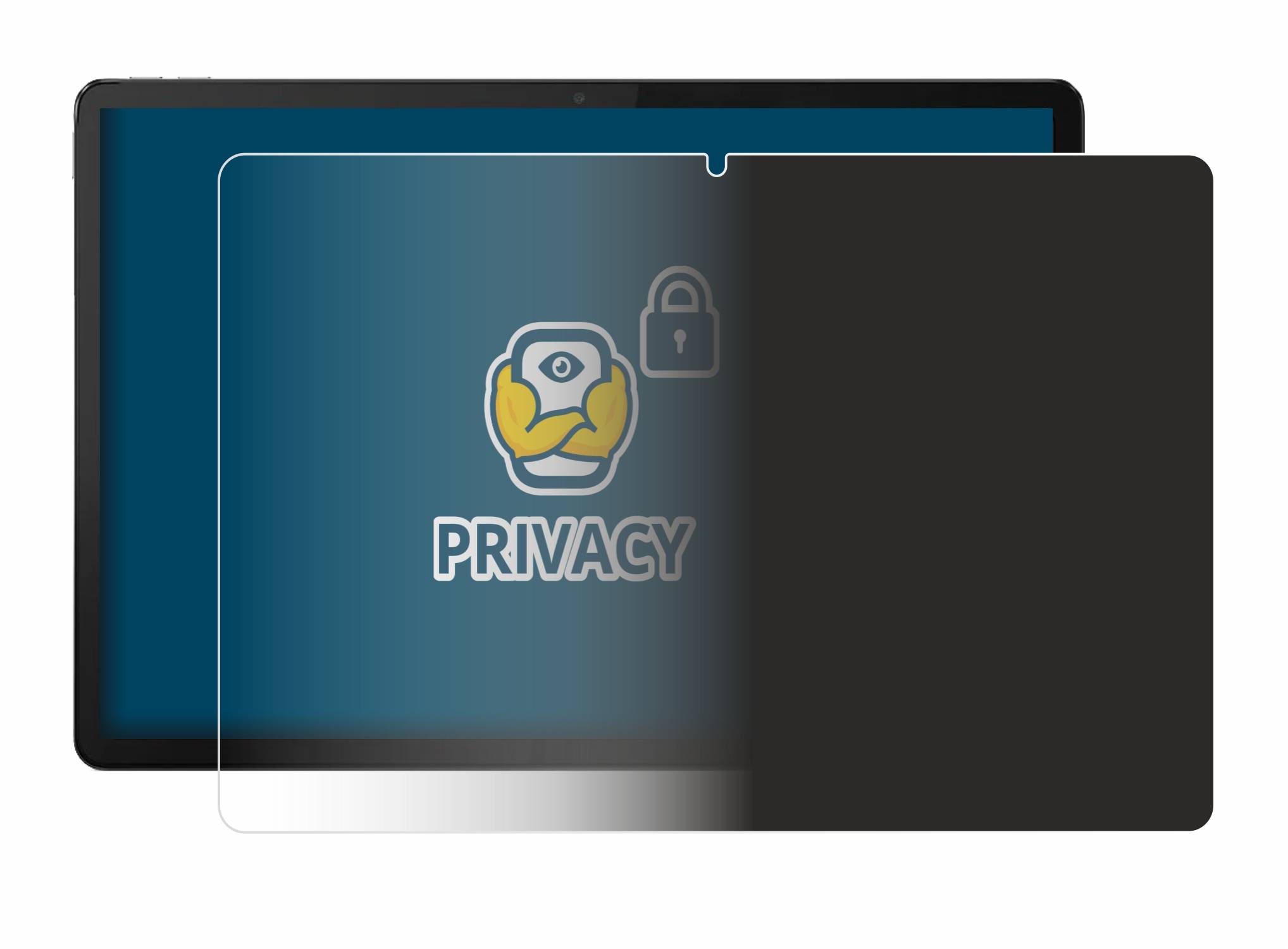 BROTECT Privacy Blickschutzfolie für Lenovo Tab P12 2023