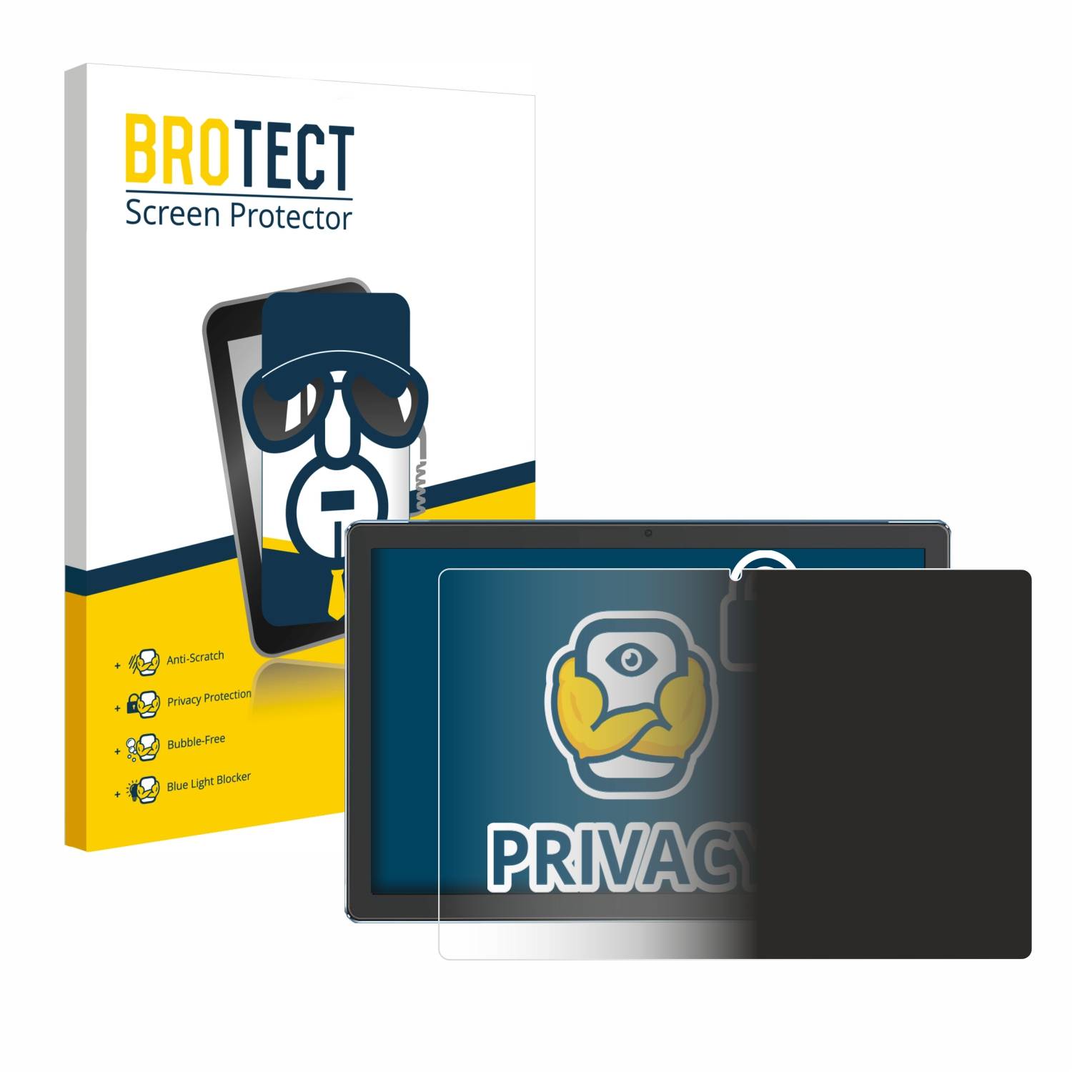 BROTECT Privacy Blickschutzfolie für Jusyea J10