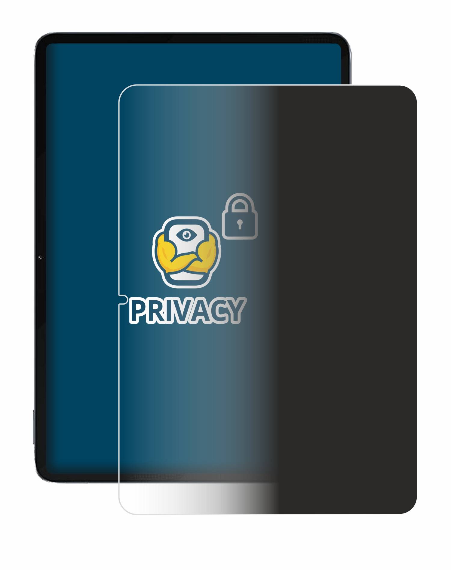 BROTECT Privacy Blickschutzfolie für Xiaomi Pad 6S Pro 12.4
