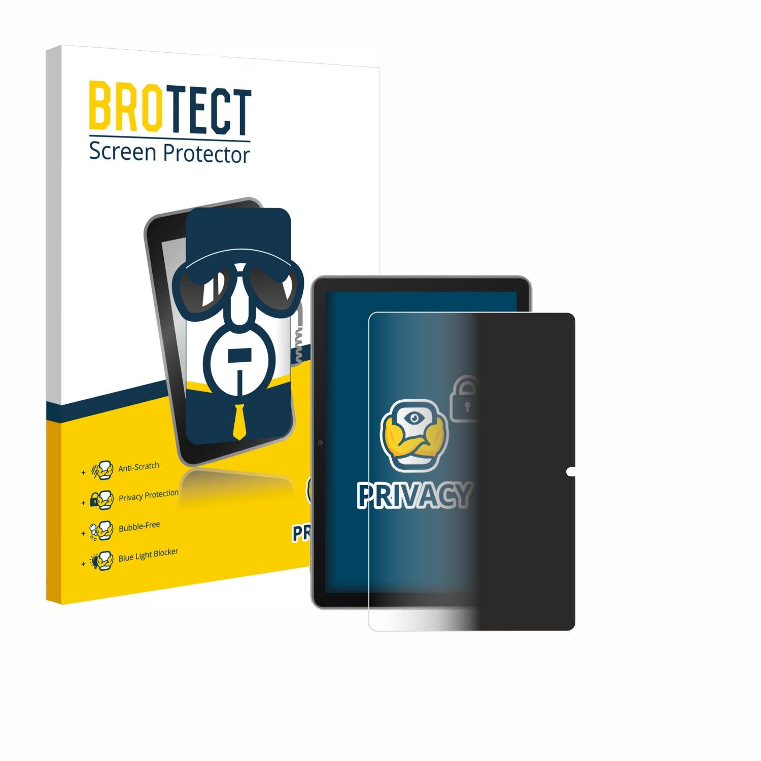 BROTECT Privacy Blickschutzfolie für Blackview Tab 70