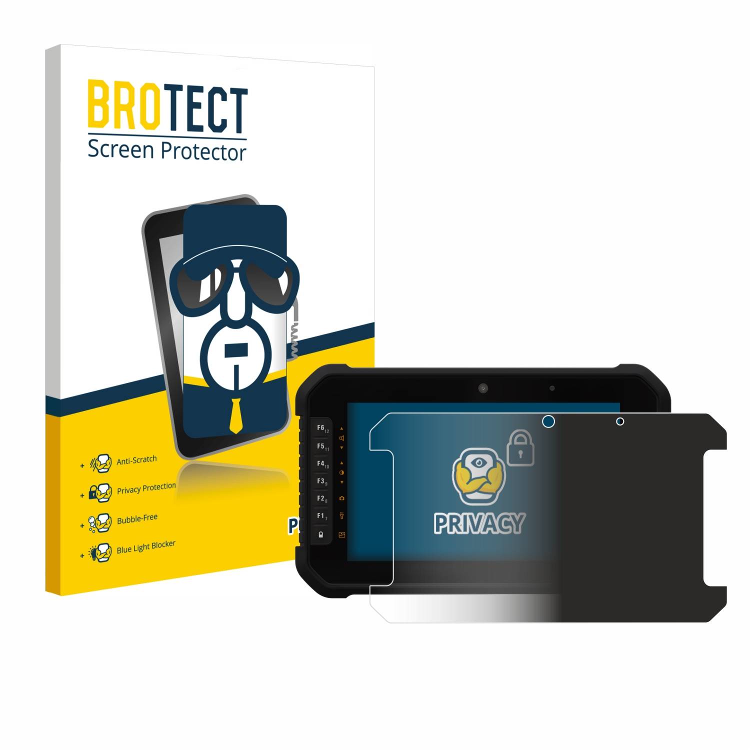 BROTECT Privacy Blickschutzfolie für GeoMax Zenius 08