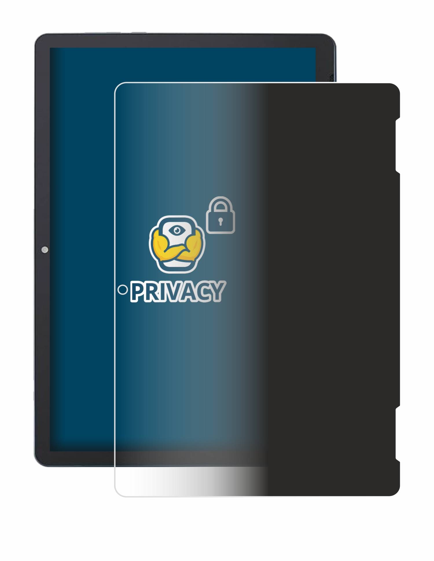 BROTECT Privacy Blickschutzfolie für Onn Surf Gen 2 10.1
