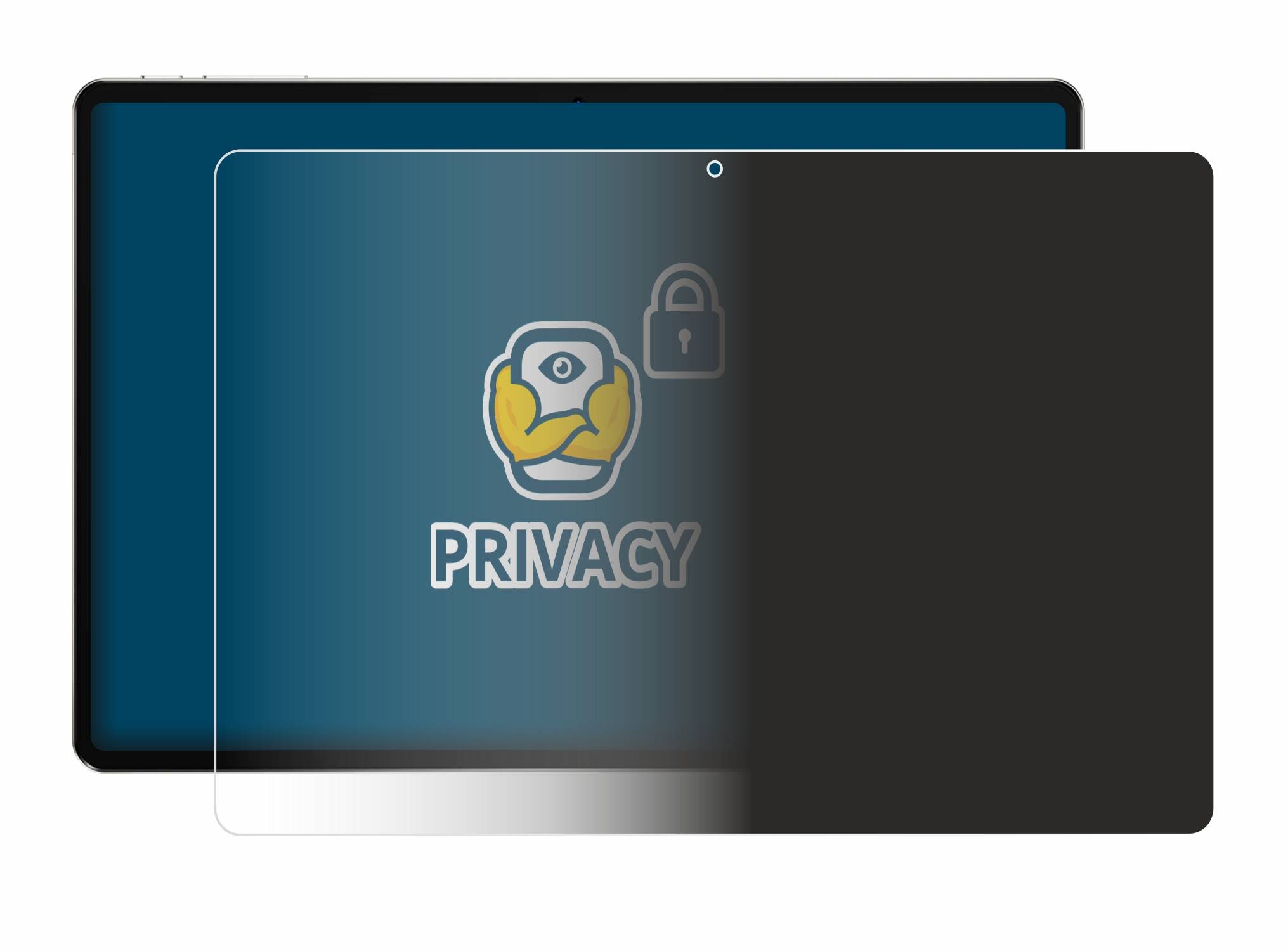BROTECT Privacy Blickschutzfolie für Tecno Megapad 10