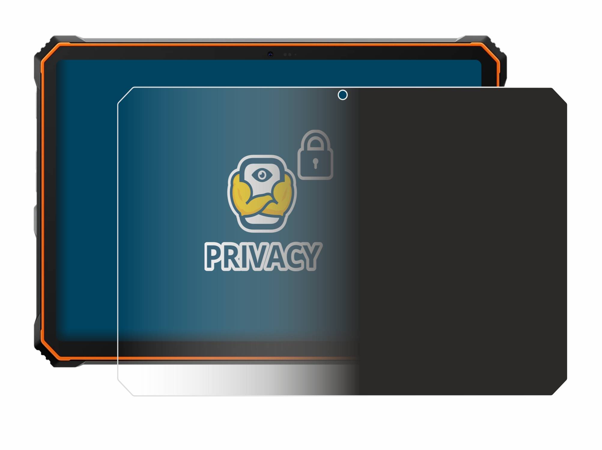 BROTECT Privacy Blickschutzfolie für Blackview Active 10 Pro 10.95