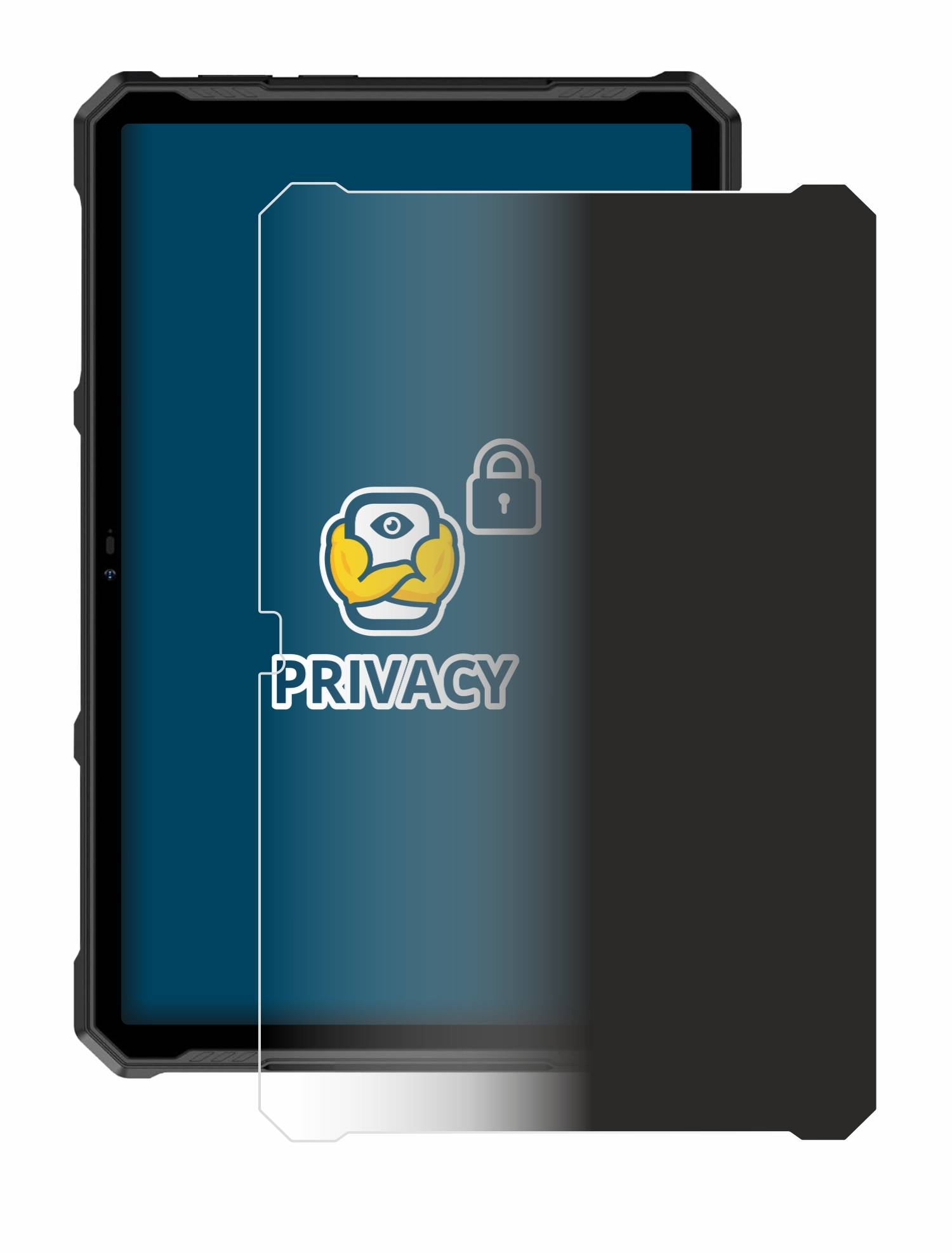 BROTECT Privacy Blickschutzfolie für Ulefone Armor Pad 4 Ultra