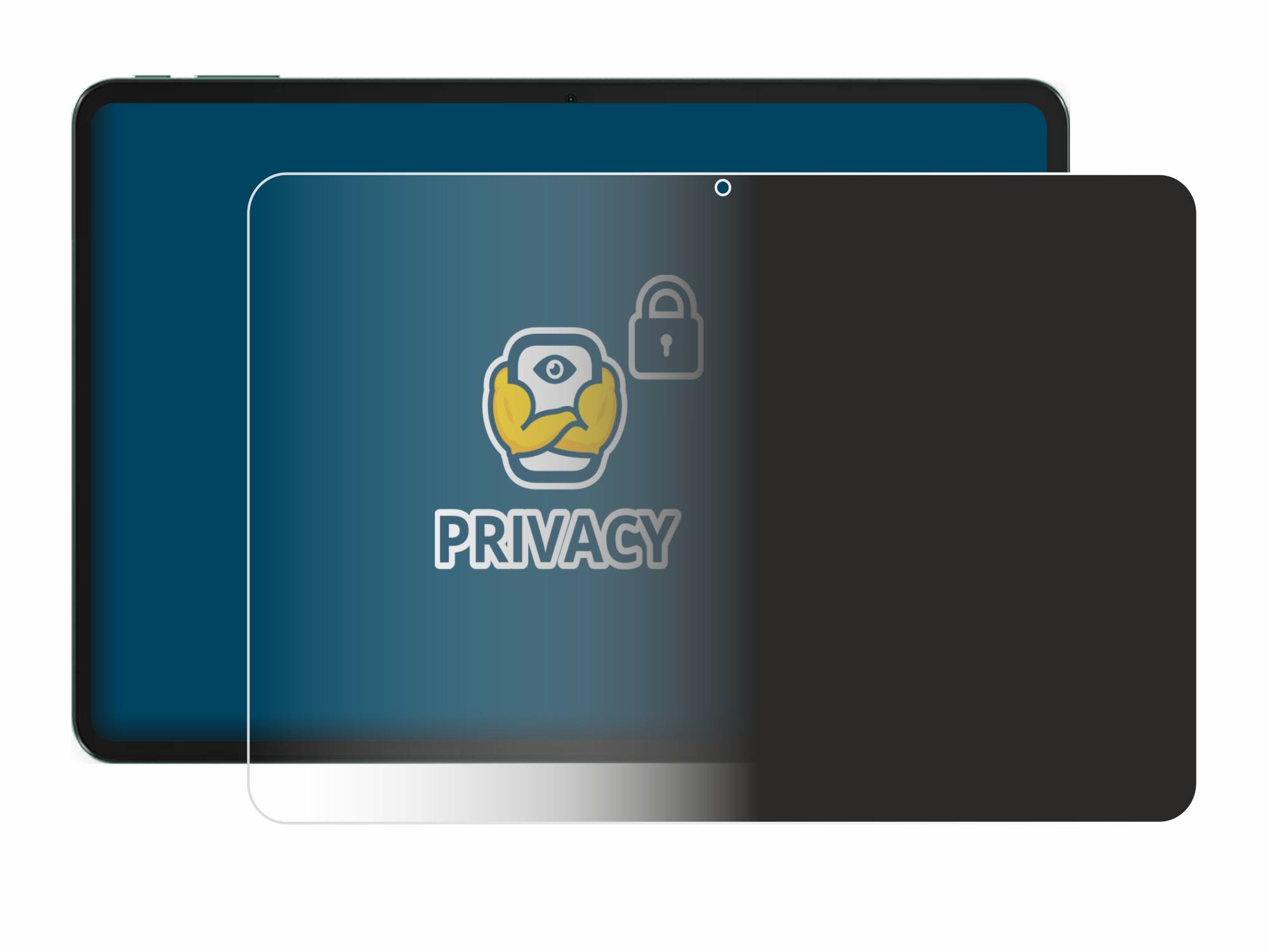 BROTECT Privacy Blickschutzfolie für Tecno Megapad 11
