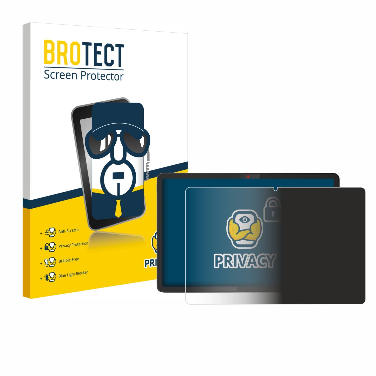 BROTECT Privacy Blickschutzfolie für Lenovo Chromebook Duet 11M889