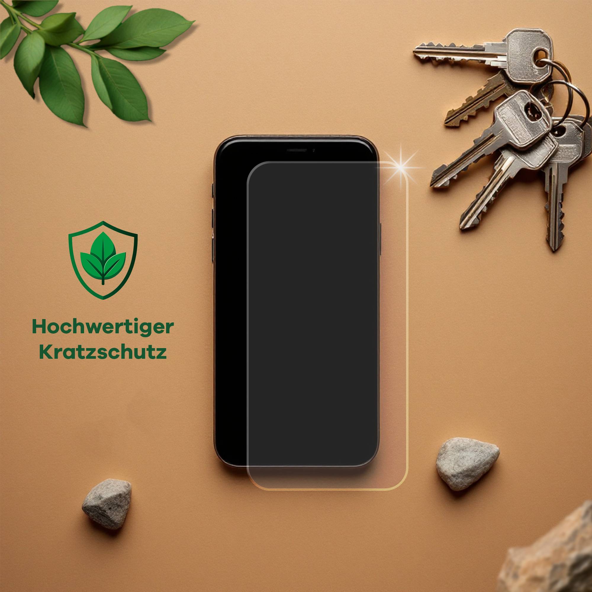 ScreenLeaf Clear Nachhaltiger Displayschutz für Apple iPhone 8