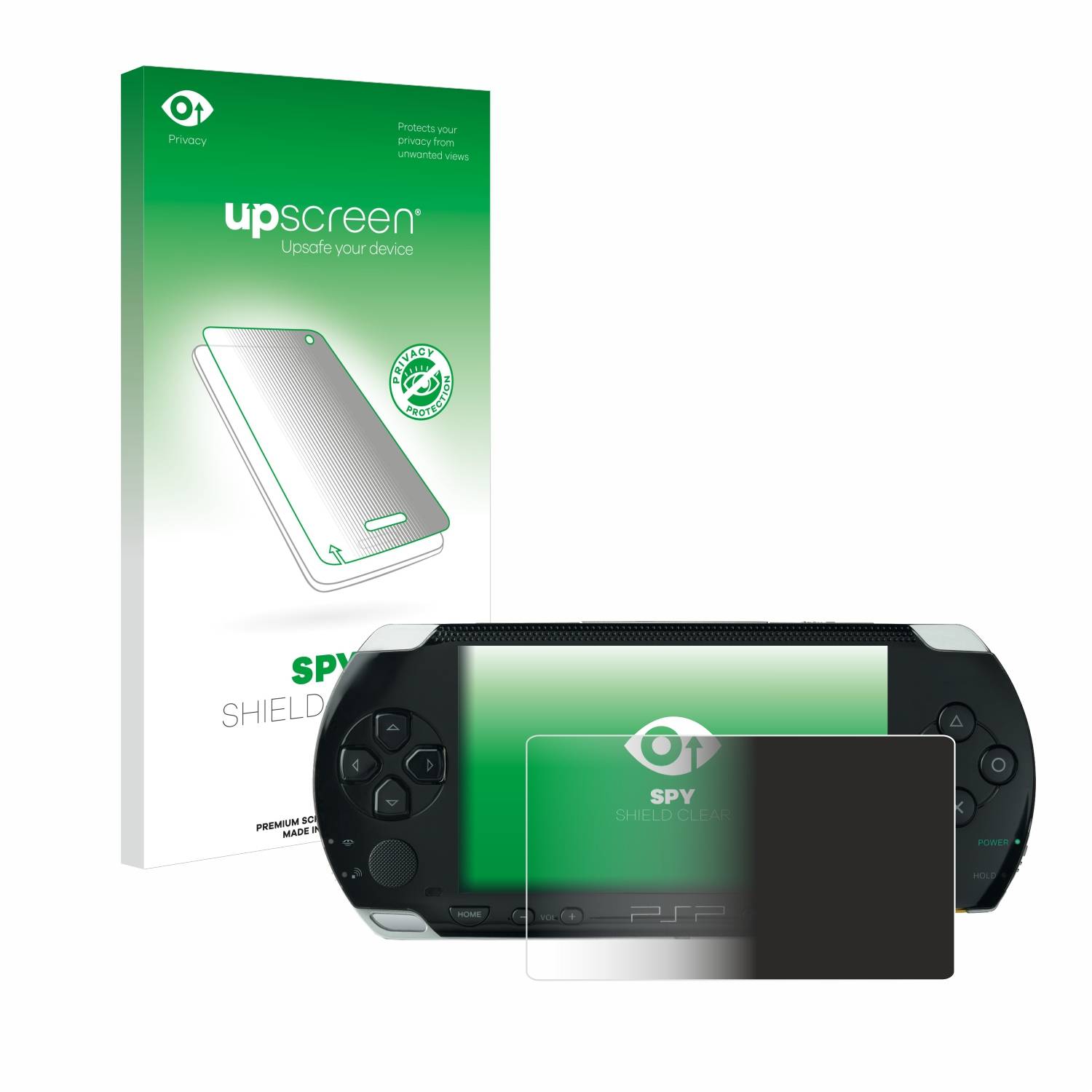upscreen Spy Shield Sichtschutz-Folie für Sony PSP 1000