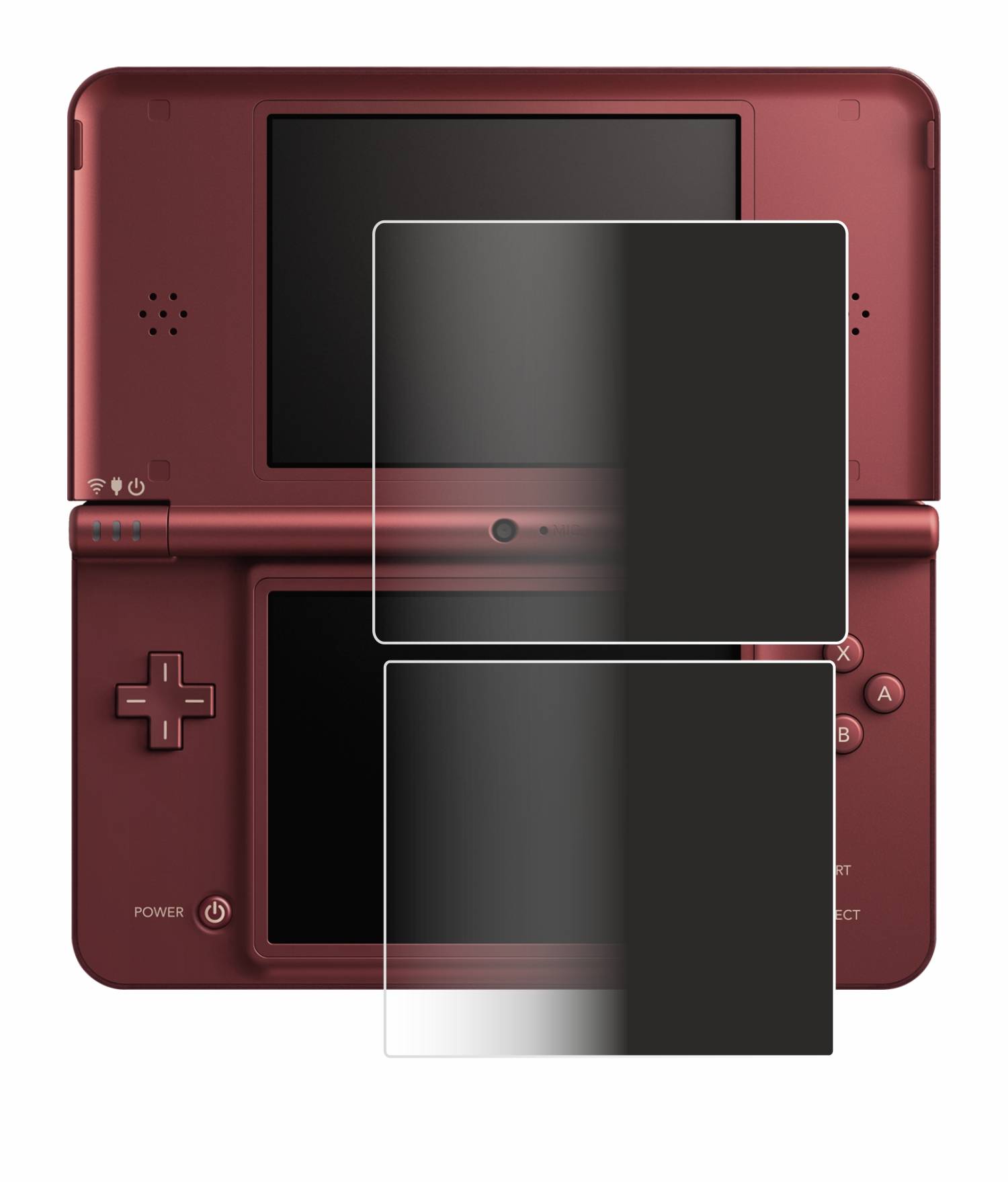 upscreen Spy Shield Sichtschutz-Folie für Nintendo DSi XL