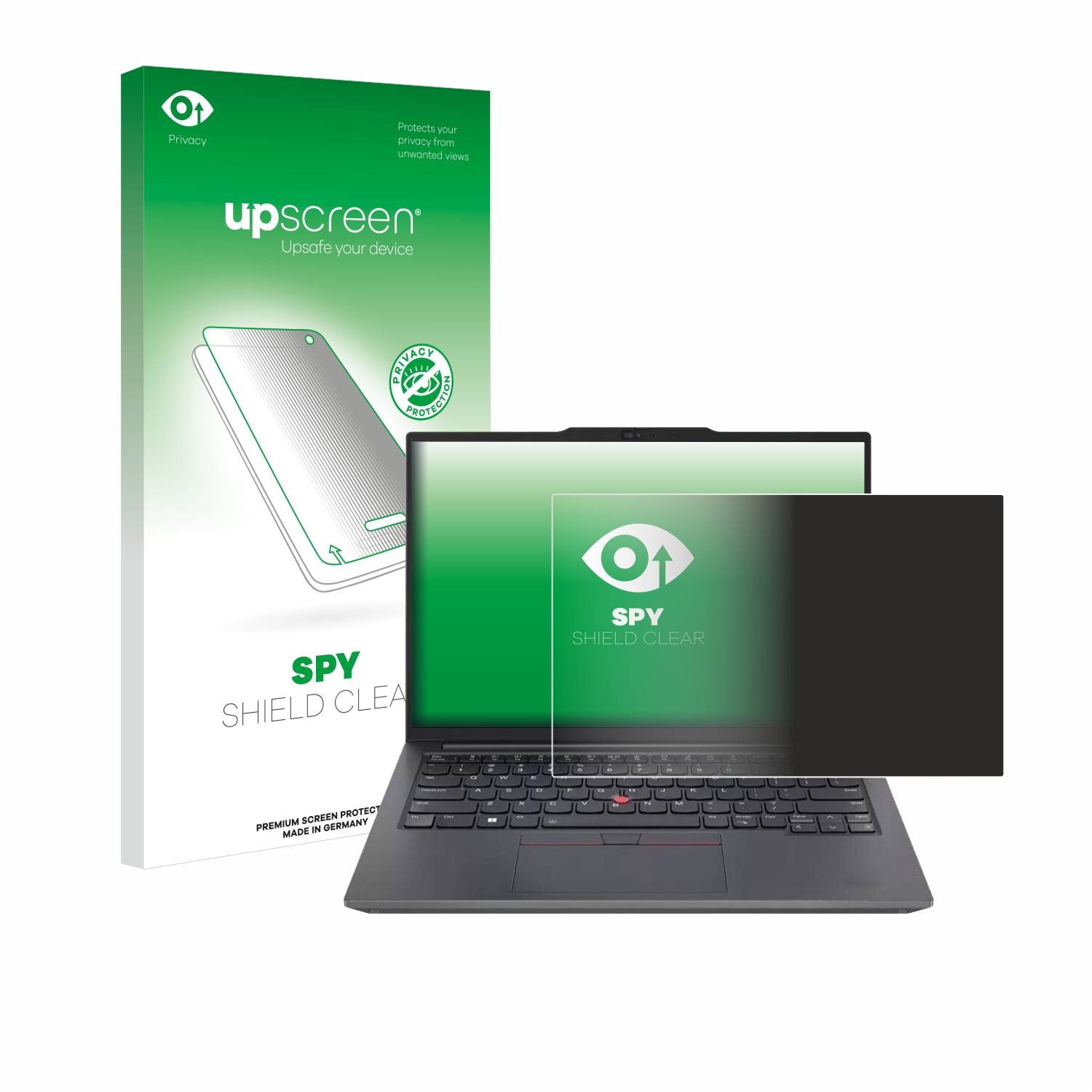 upscreen Spy Shield Sichtschutz-Folie für Lenovo ThinkPad E14 Gen 6