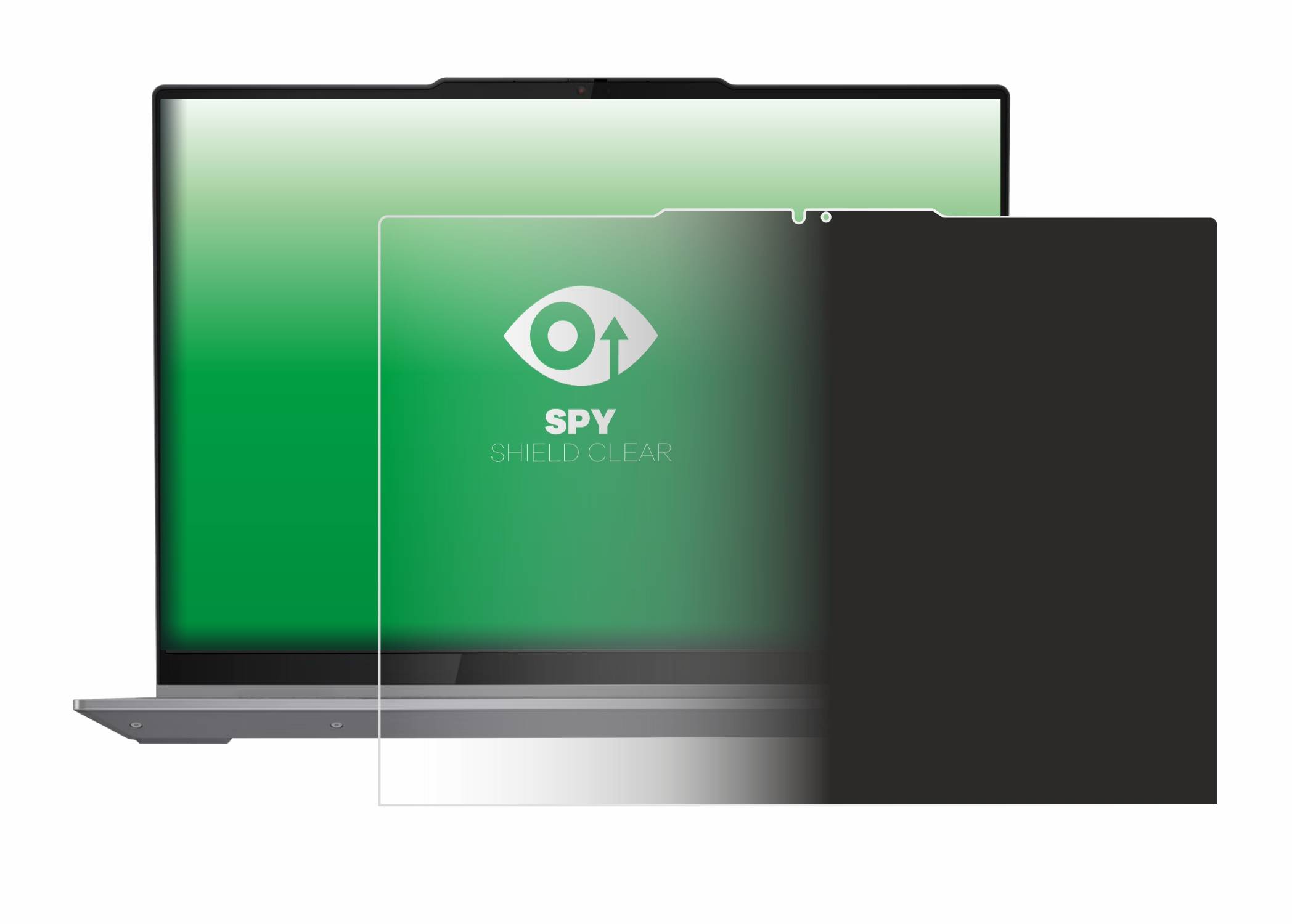 upscreen Spy Shield Sichtschutz-Folie für Lenovo ThinkBook 14 Gen 4 2-in-1