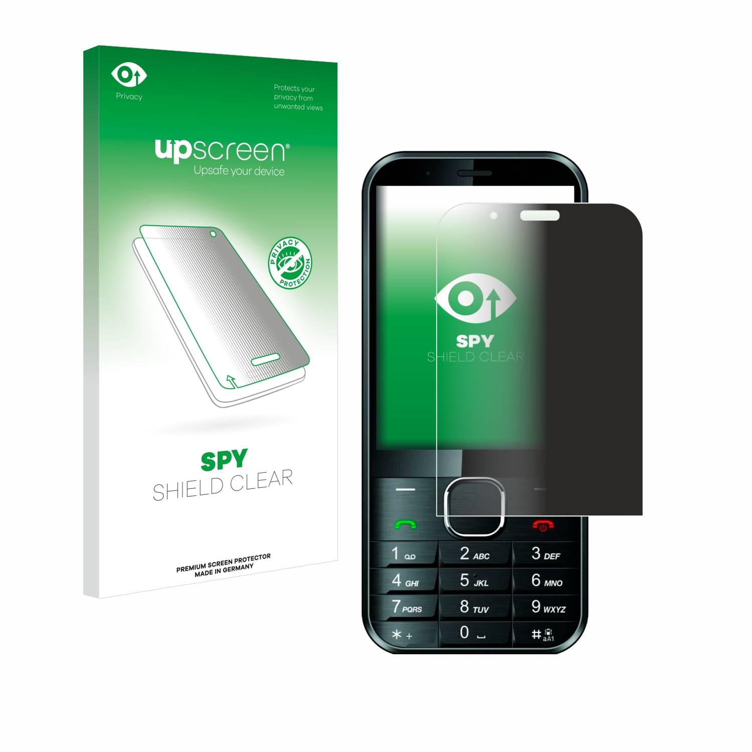 upscreen Spy Shield Sichtschutz-Folie für Maxcom MM334