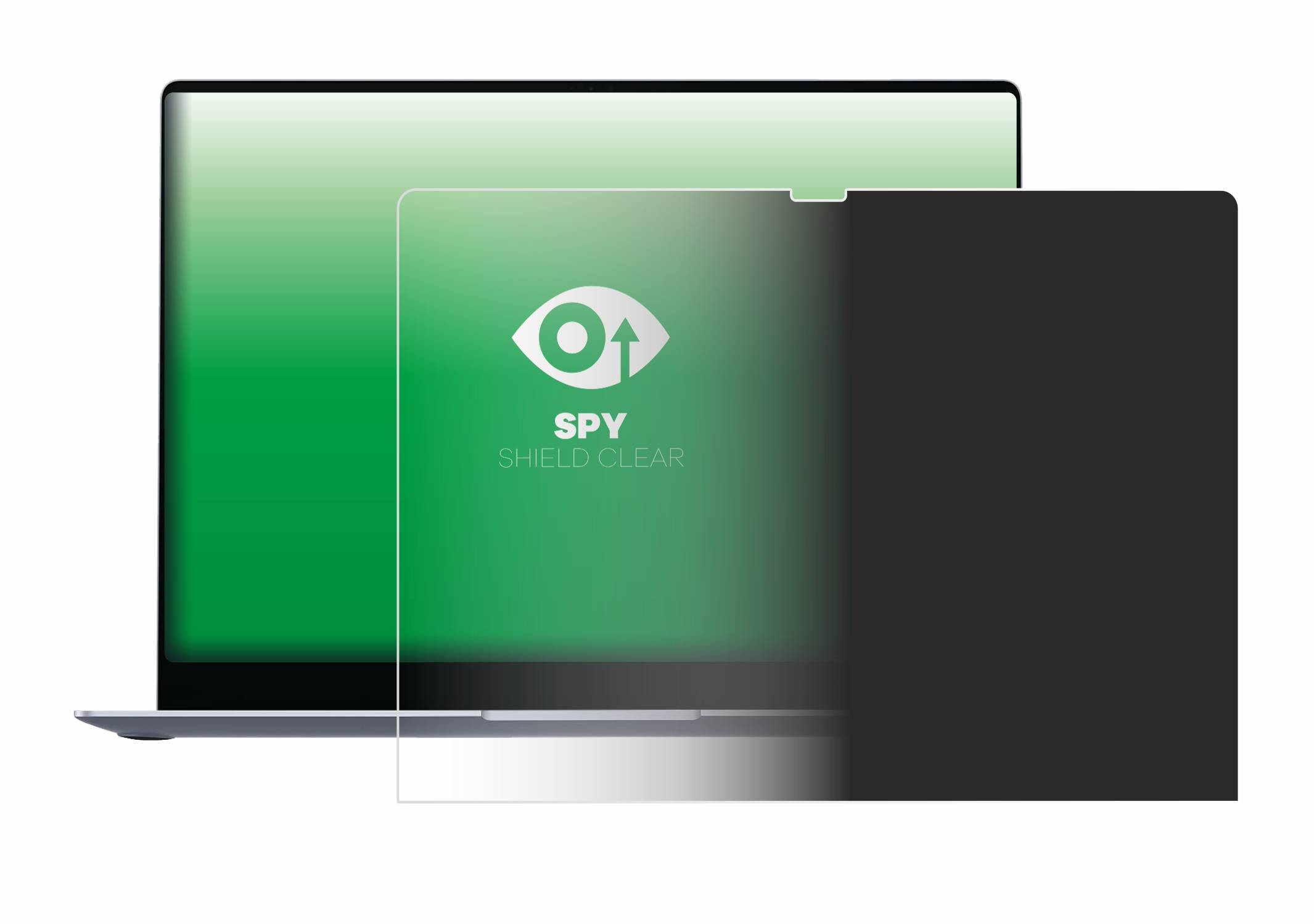upscreen Spy Shield Sichtschutz-Folie für Samsung Galaxy Book4 Edge 16