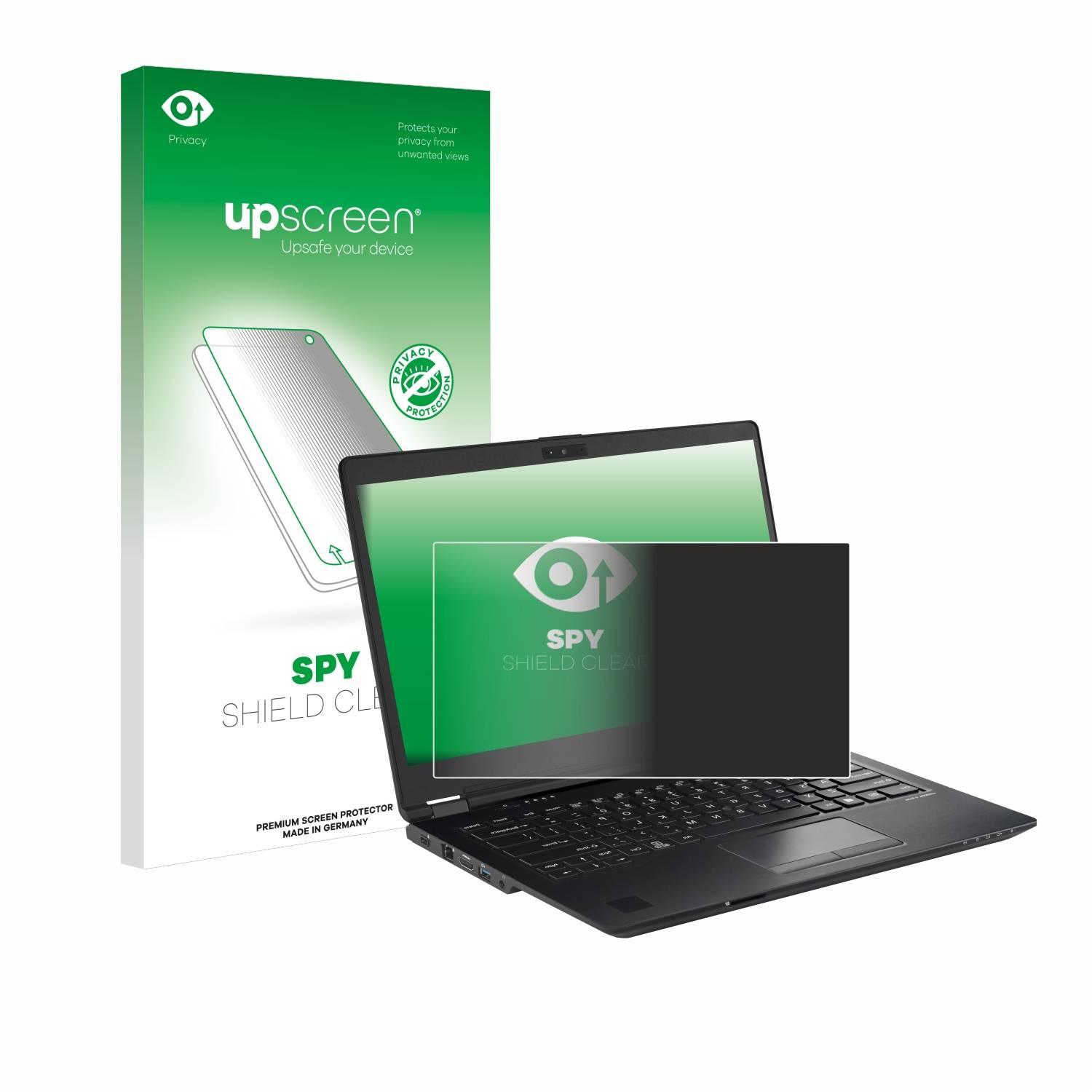 upscreen Spy Shield Sichtschutz-Folie für Fujitsu Lifebook U7410