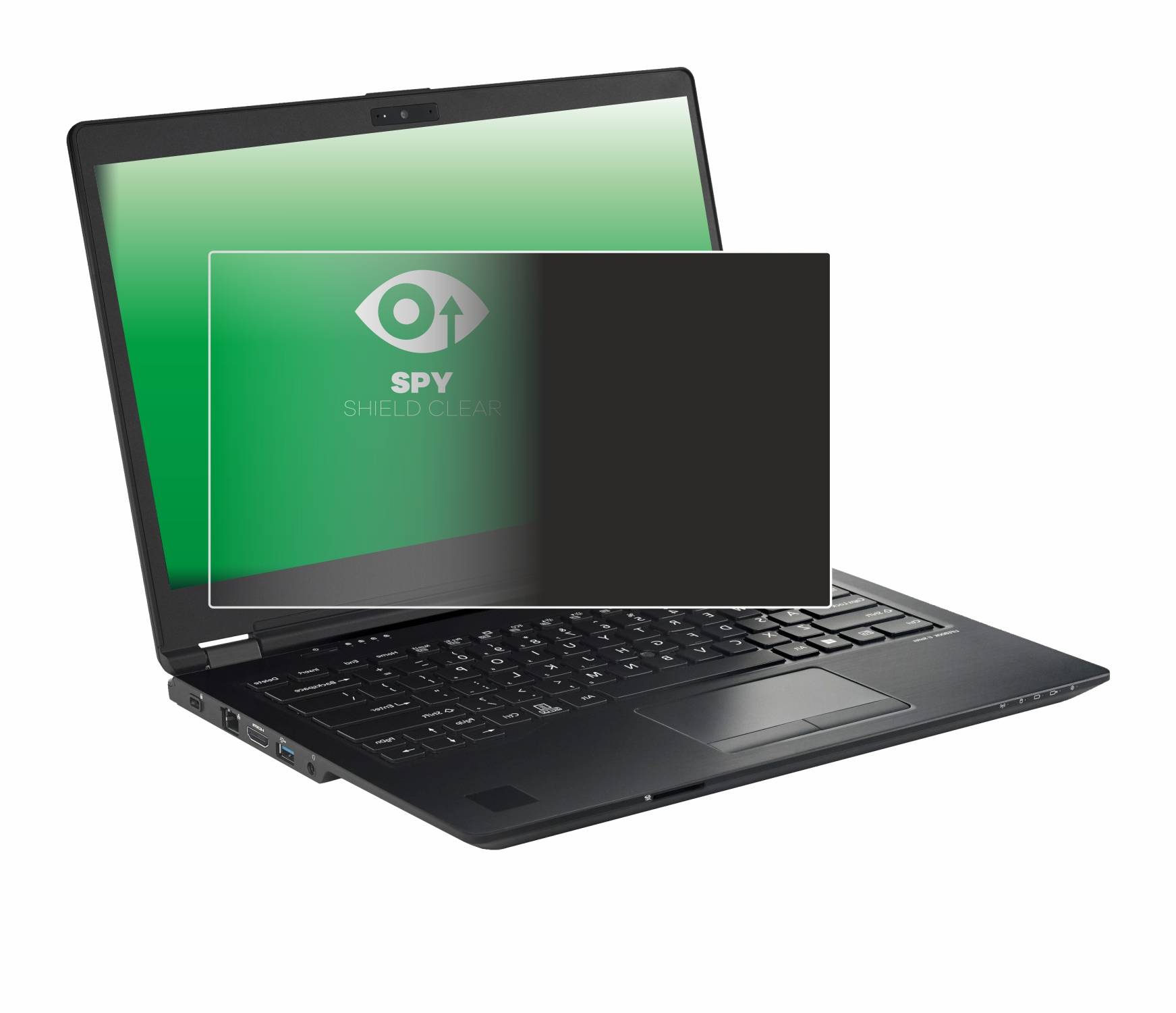 upscreen Spy Shield Sichtschutz-Folie für Fujitsu Lifebook U7410