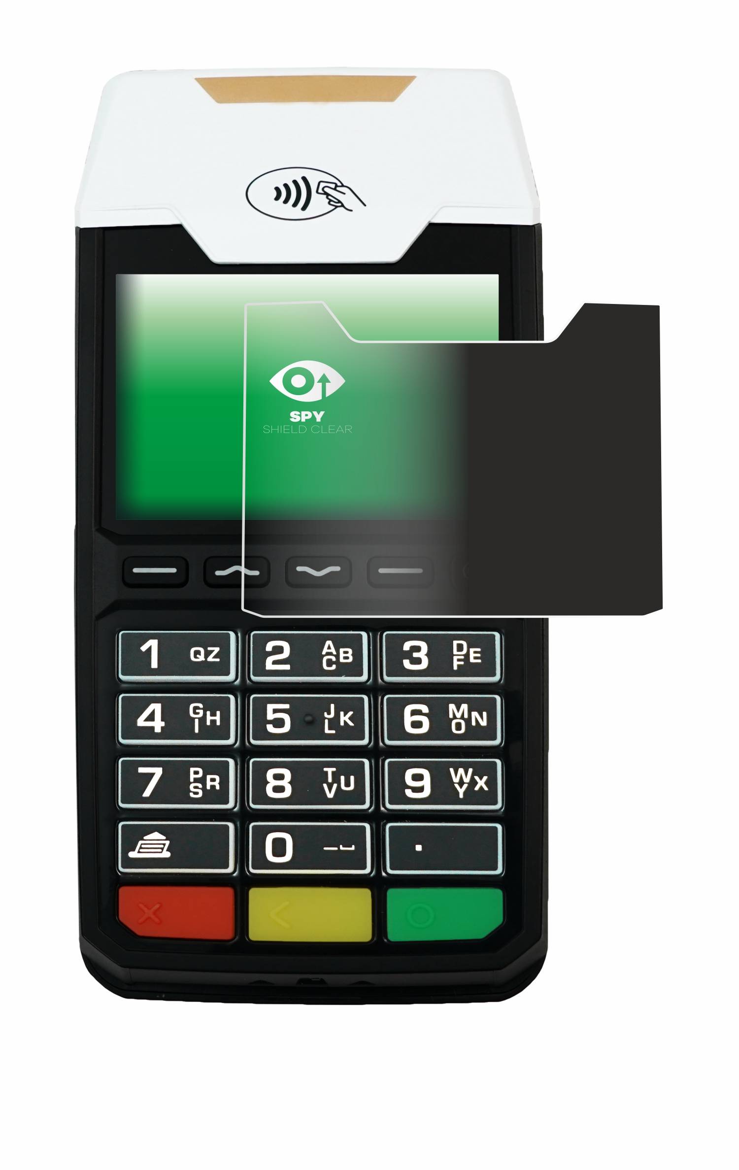 upscreen Spy Shield Sichtschutz-Folie für ingenico Tetra Desk/2600