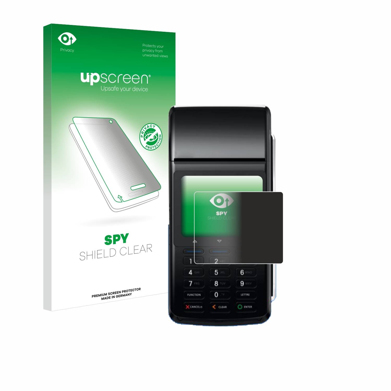upscreen Spy Shield Sichtschutz-Folie für Pax S920