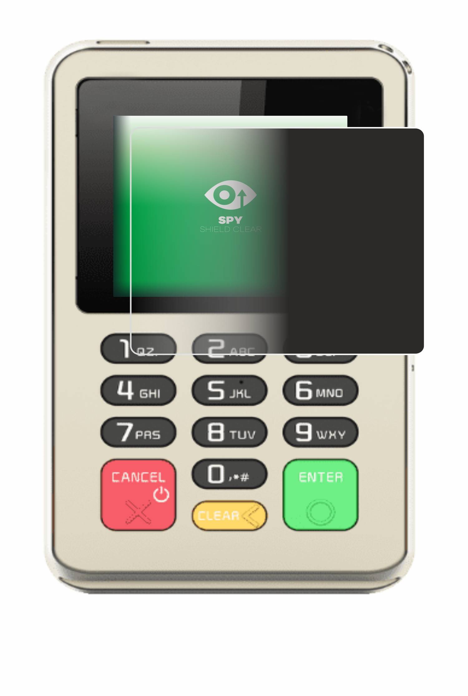 upscreen Spy Shield Sichtschutz-Folie für Pax D177