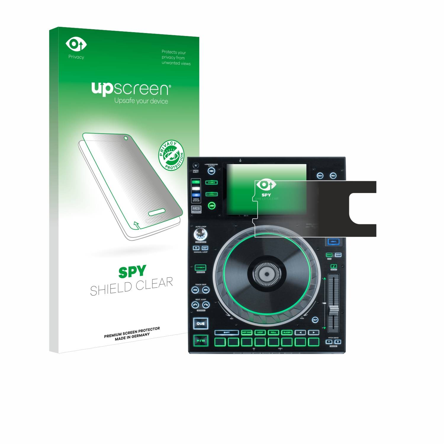 upscreen Spy Shield Sichtschutz-Folie für Denon DJ SC5000