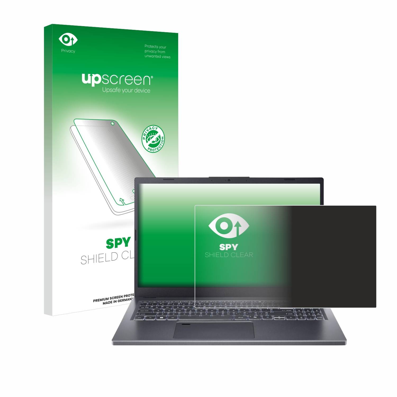 upscreen Spy Shield Sichtschutz-Folie für Acer Aspire A15-51