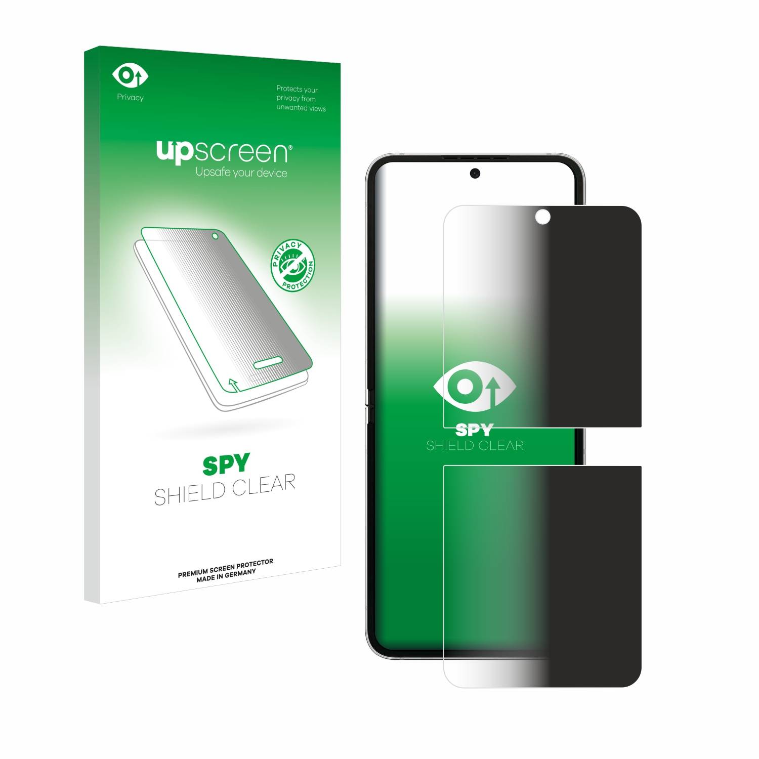 upscreen Spy Shield Sichtschutz-Folie für Samsung Galaxy Z Flip6