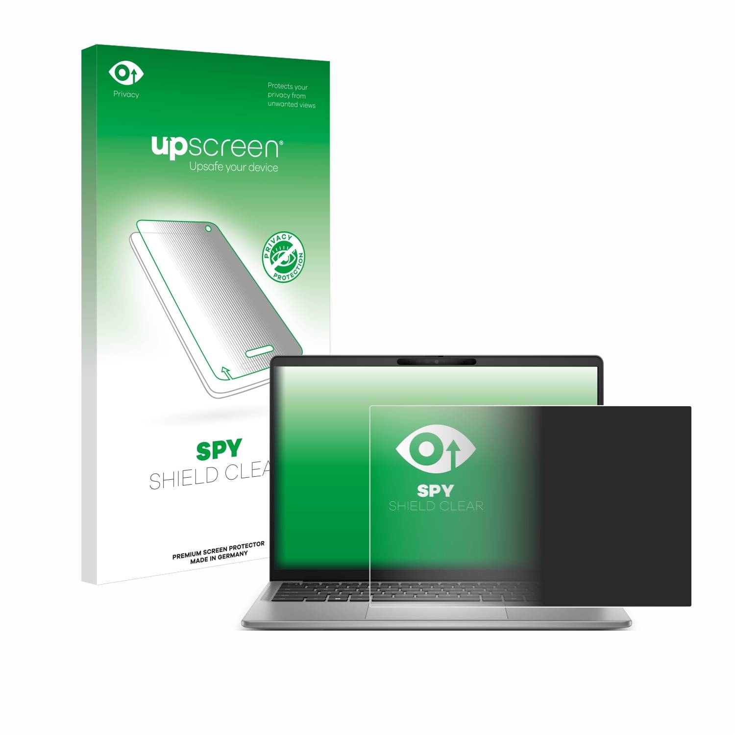 upscreen Spy Shield Sichtschutz-Folie für Dell Latitude 7455 Laptop