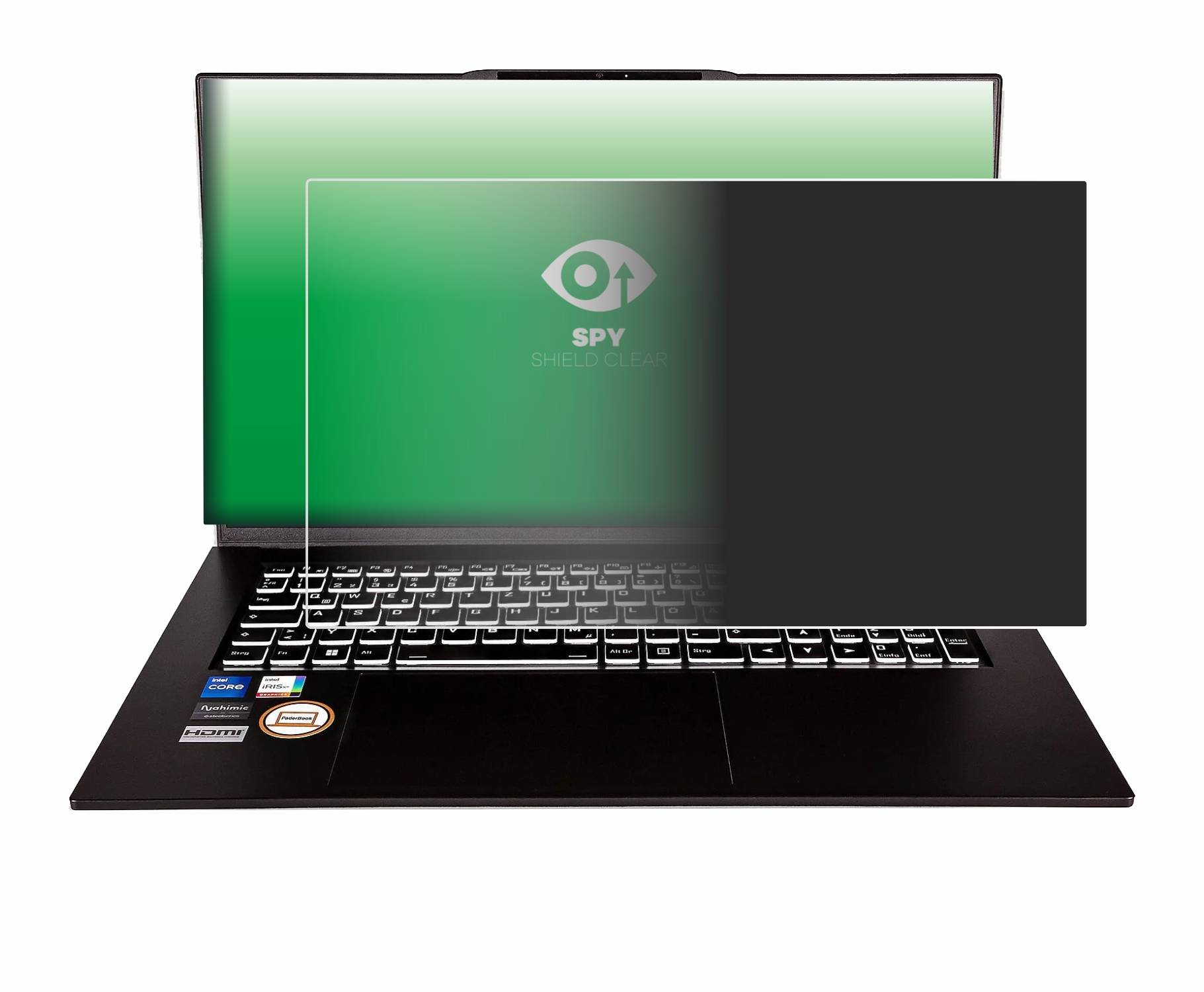 upscreen Spy Shield Sichtschutz-Folie für PaderBook Plus i57