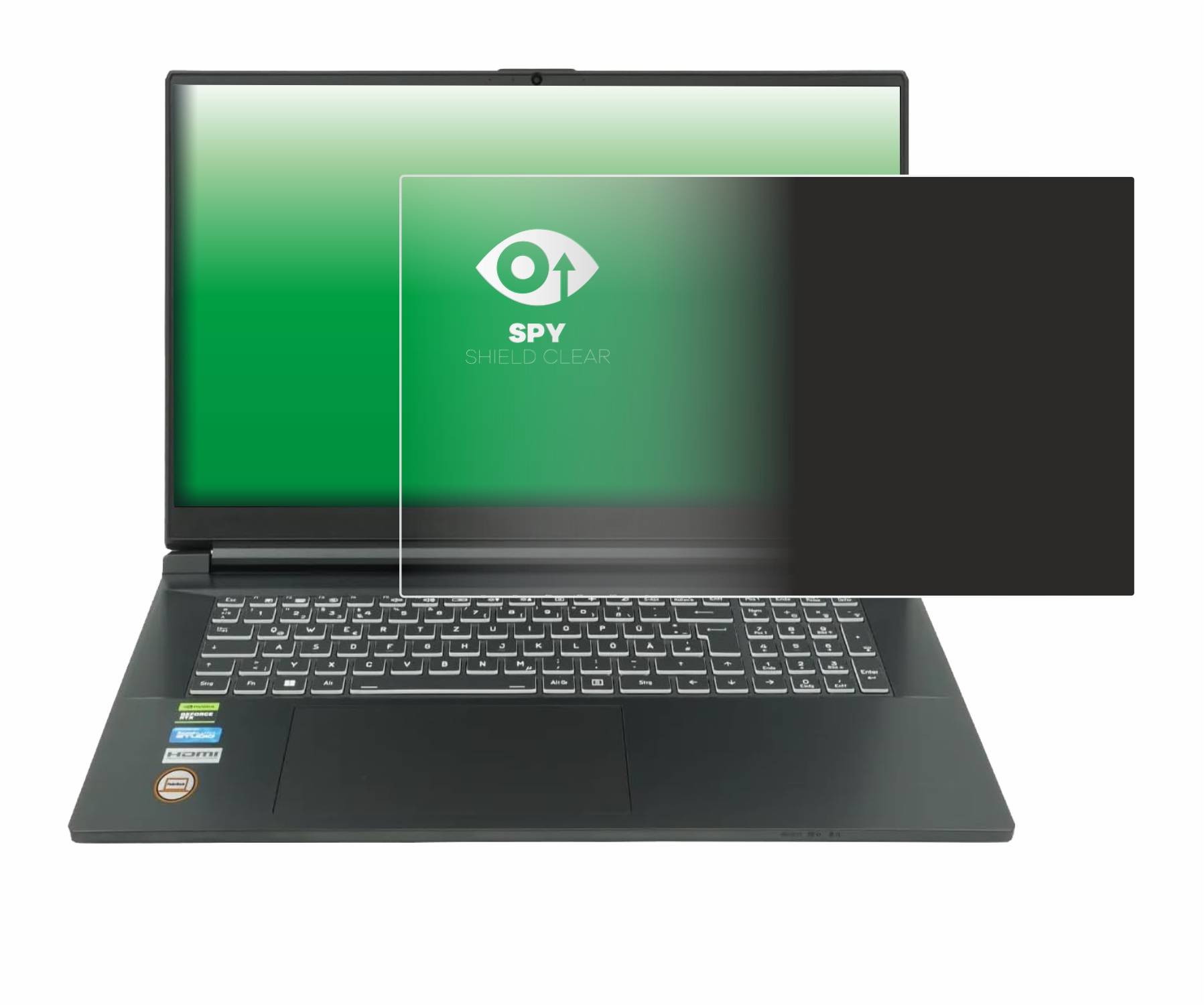 upscreen Spy Shield Sichtschutz-Folie für PaderBook CAD i97