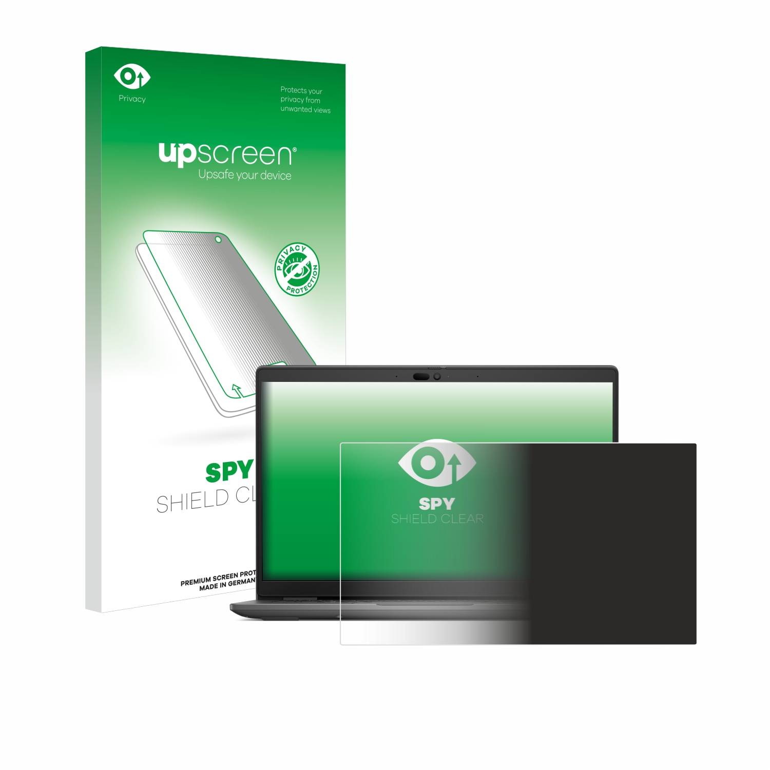 upscreen Spy Shield Sichtschutz-Folie für Dell Latitude 3450 Laptop