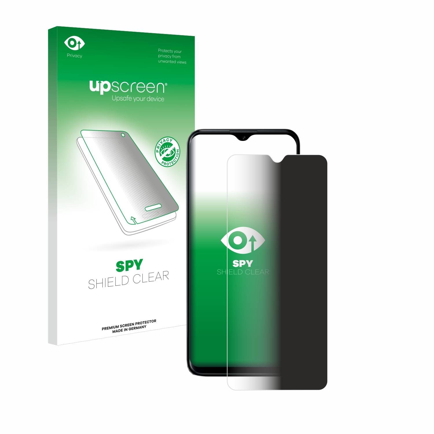 upscreen Spy Shield Sichtschutz-Folie für Nokia G60 5G